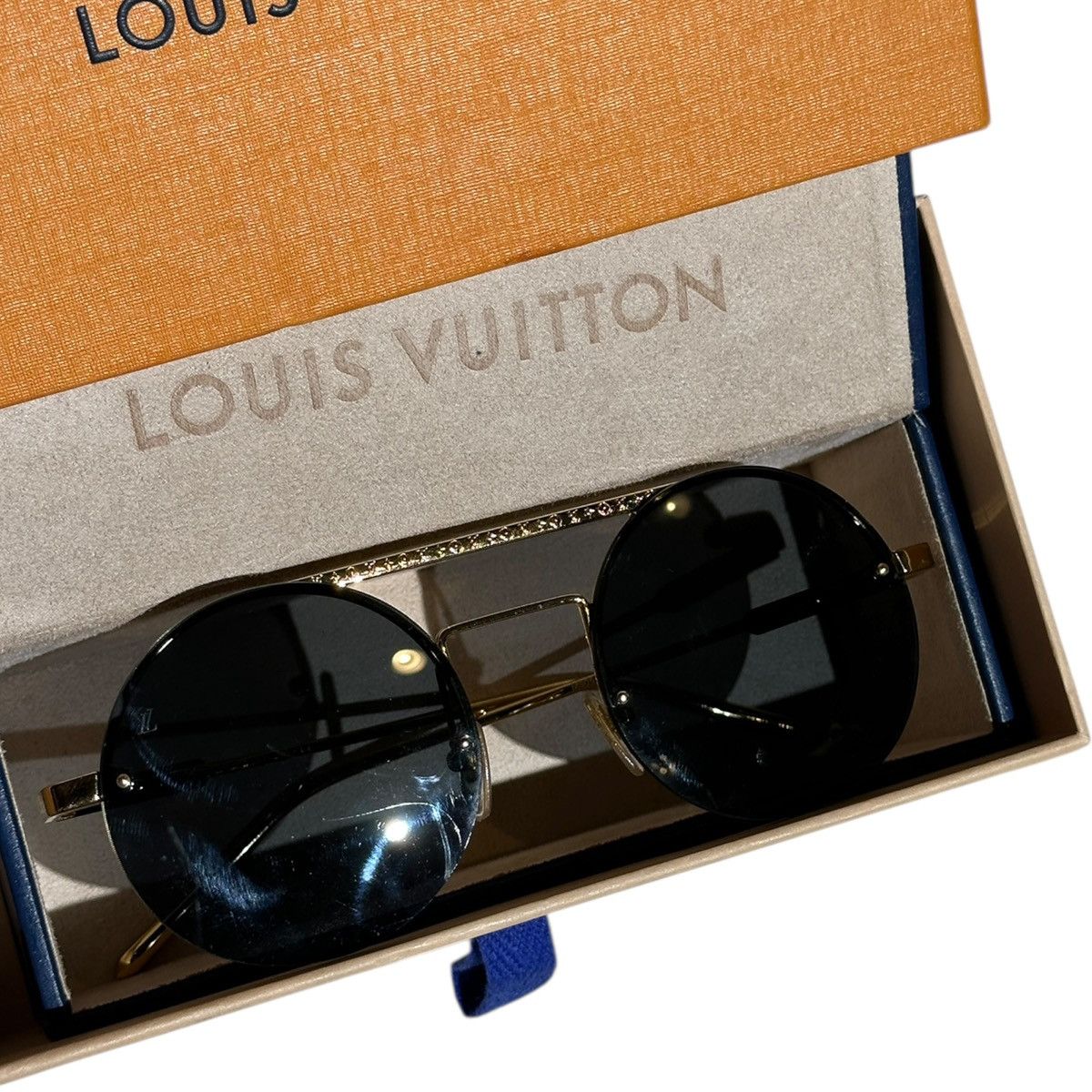 Louis Vuitton Ginkgo rounded sunglasses Size ONE SIZE - 3 Thumbnail