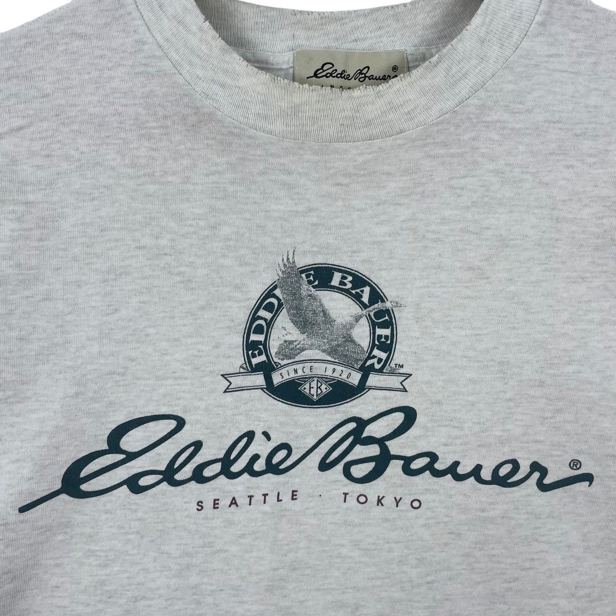Eddie Bauer × Vintage Vintage 90s EDDIE BAUER Tshirt Size US S / EU 44-46 / 1 - 3 Thumbnail