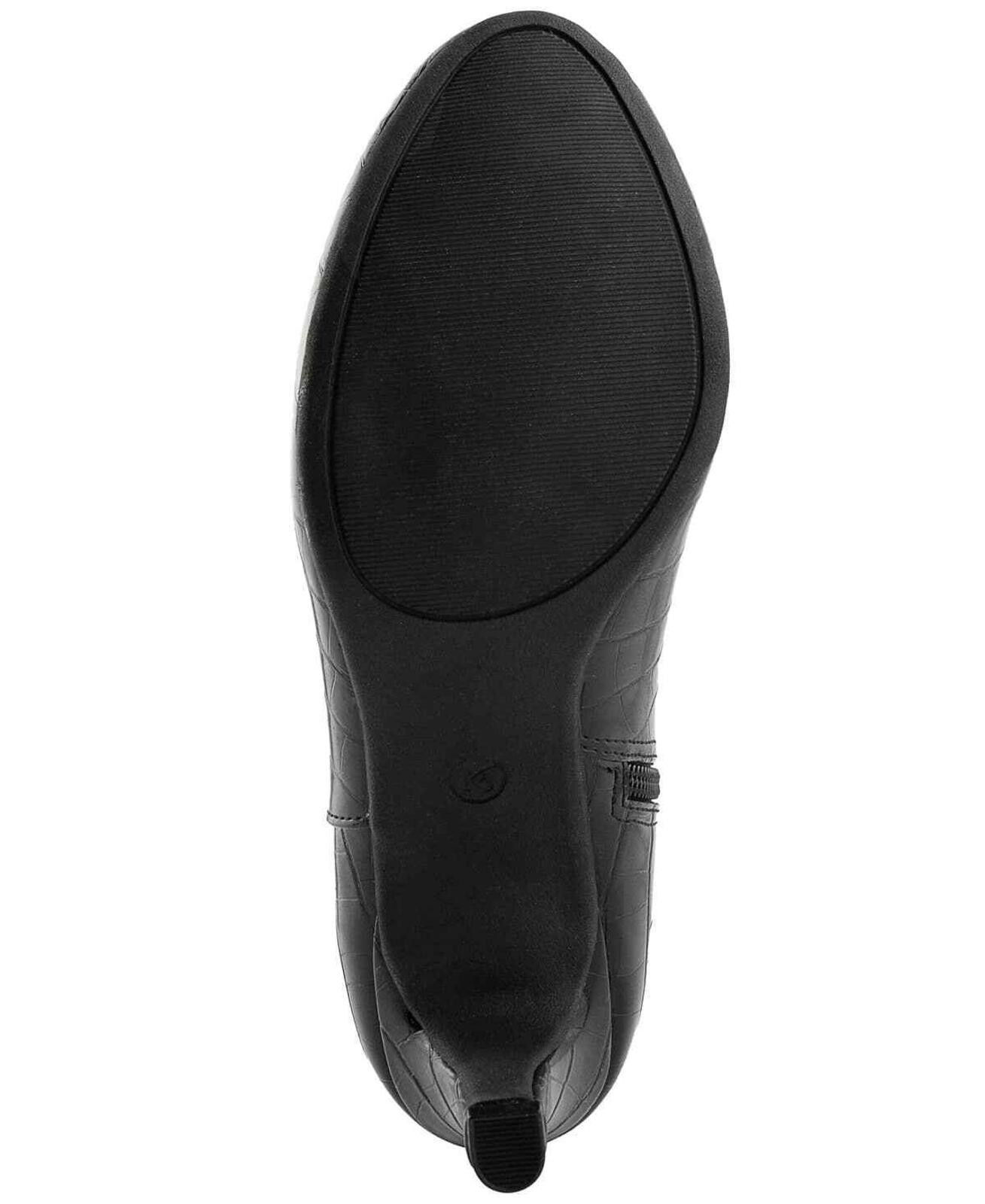 Other Karen Scott Women's Black Crocodile Hanna Dress Boots 9.5 Size US 9.5 / IT 39.5 - 6 Thumbnail