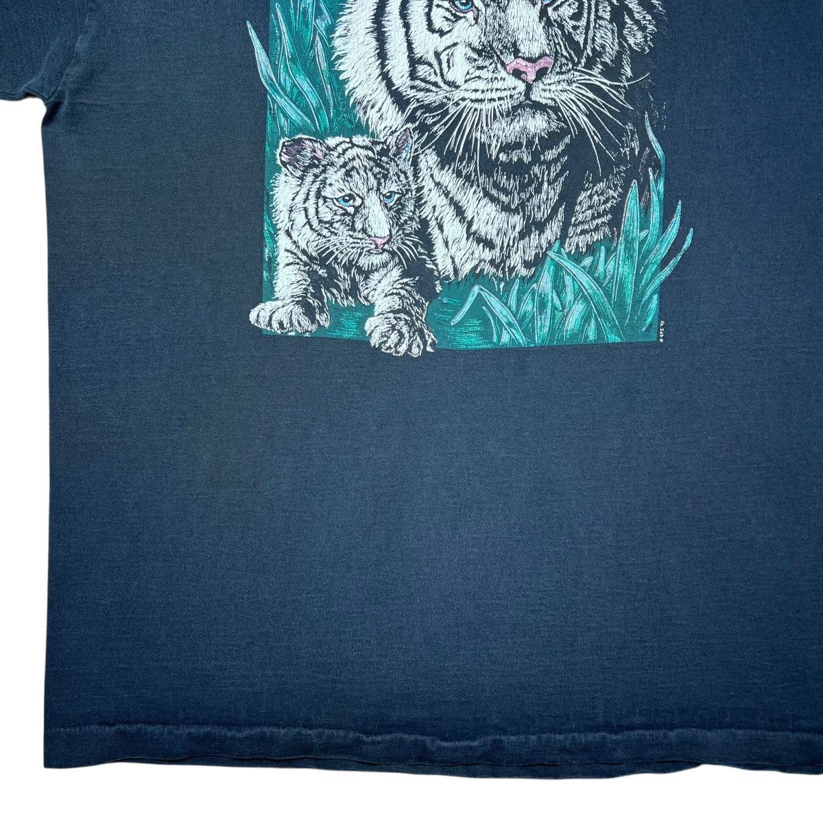 Other Vintage 1993 White Tiger Wild Life Nature Animal Graphic Tee Size US L / EU 52-54 / 3 - 8 Thumbnail