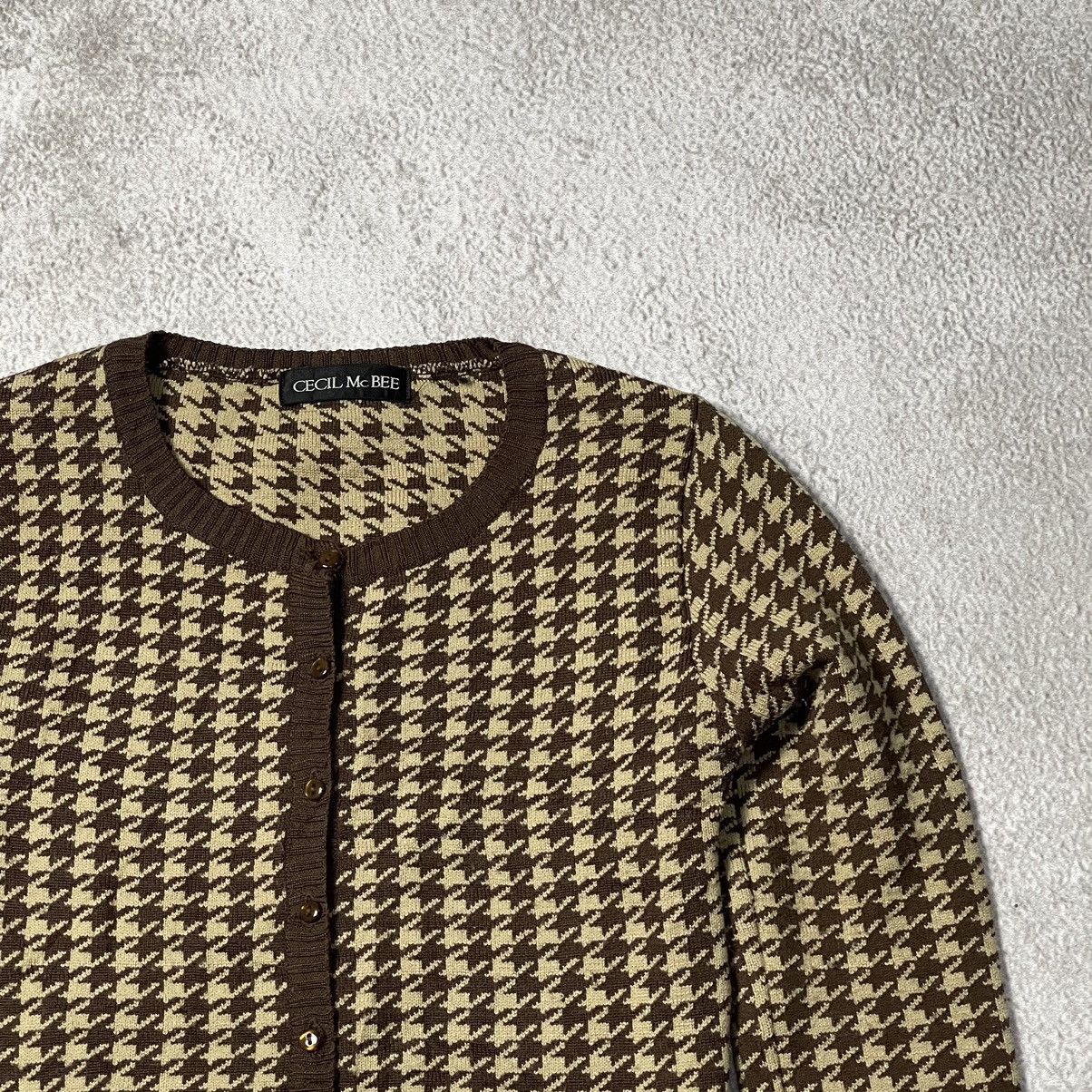Homespun Knitwear × Japanese Brand Cecil Mc Bee Cardigan Made in Japan Size S / US 4 / IT 40 - 2 Thumbnail