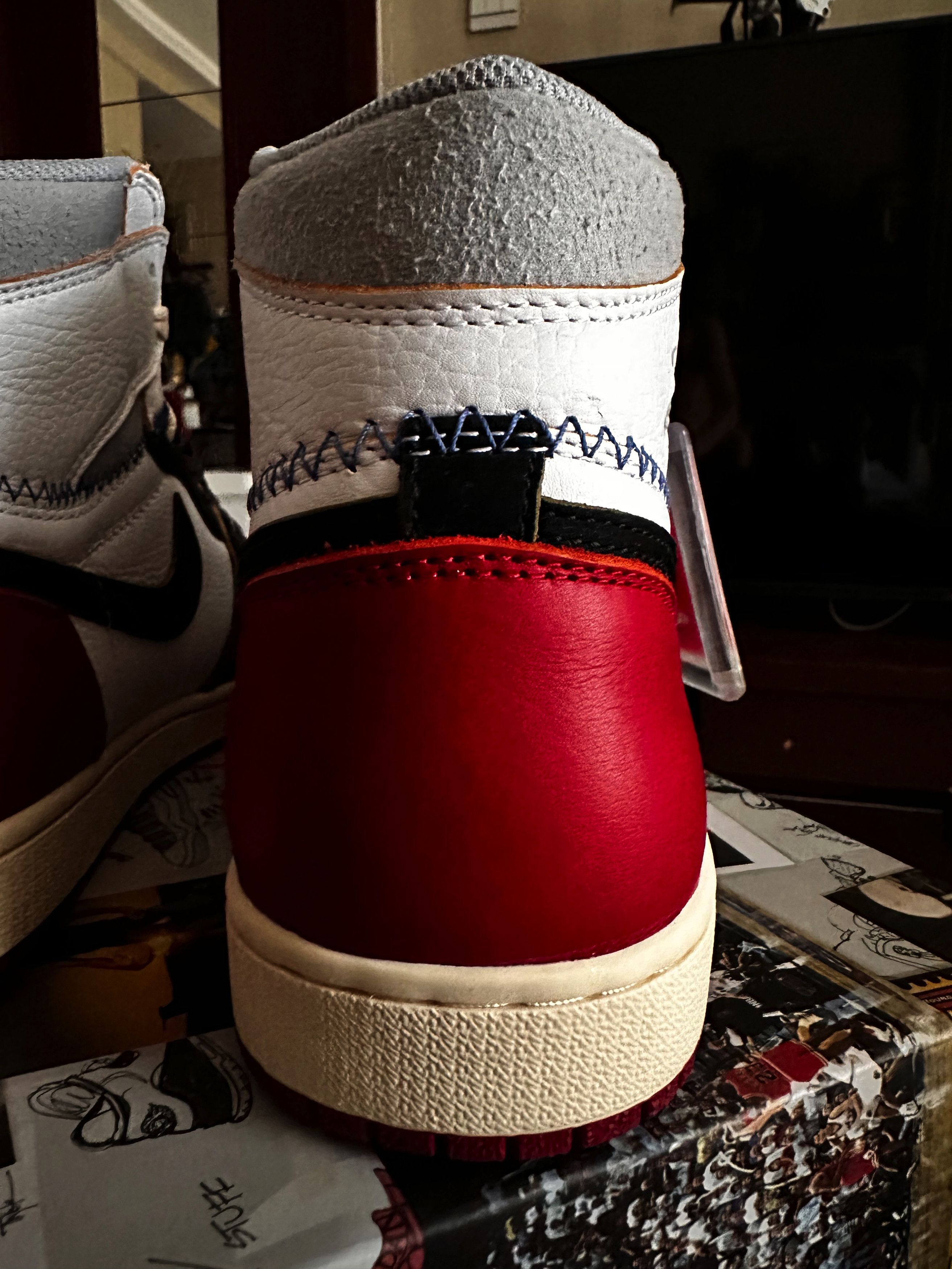 Jordan Brand × Union LA Jordan 1 Union “Black Toe” Size US 10 / EU 43 - 9 Thumbnail