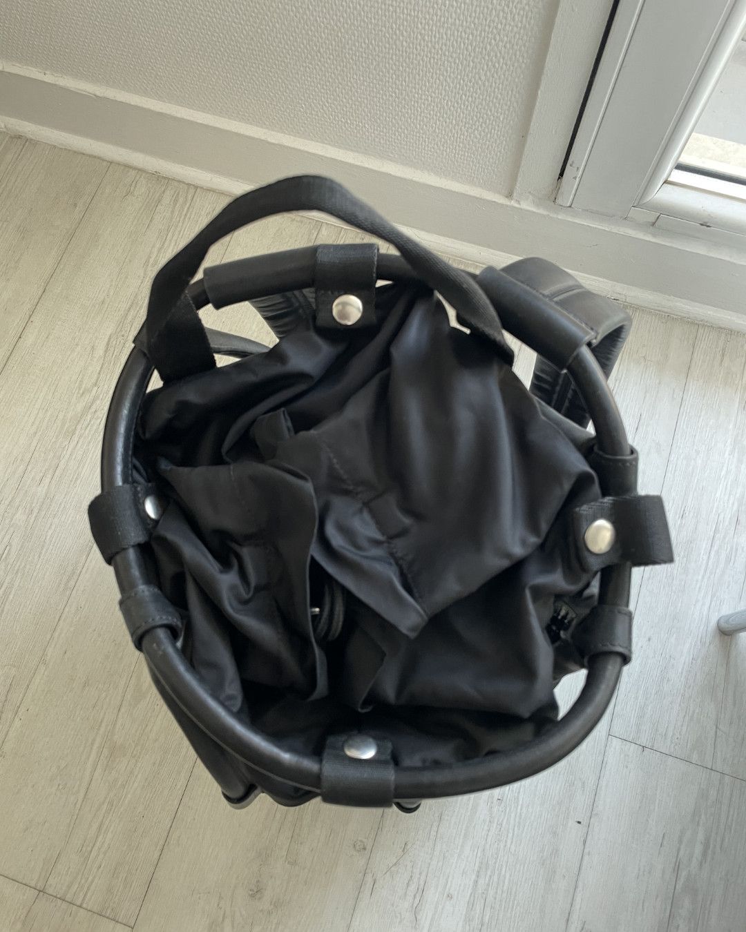 Y/Project Archive Y/Project leather-trimmed backpack -black Size ONE SIZE - 3 Thumbnail