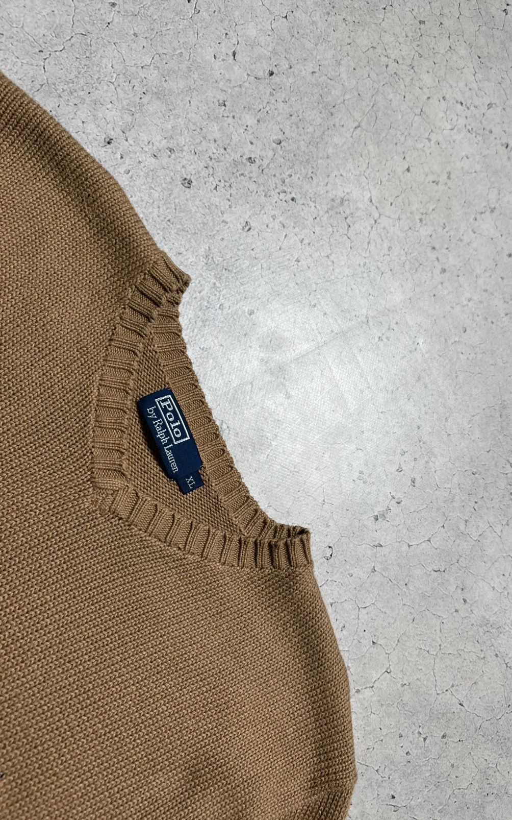 Polo Ralph Lauren Polo Ralph Lauren Vintage 90’s Brown Knitted Sweater Size XL Size US XL / EU 56 / 4 - 6 Thumbnail