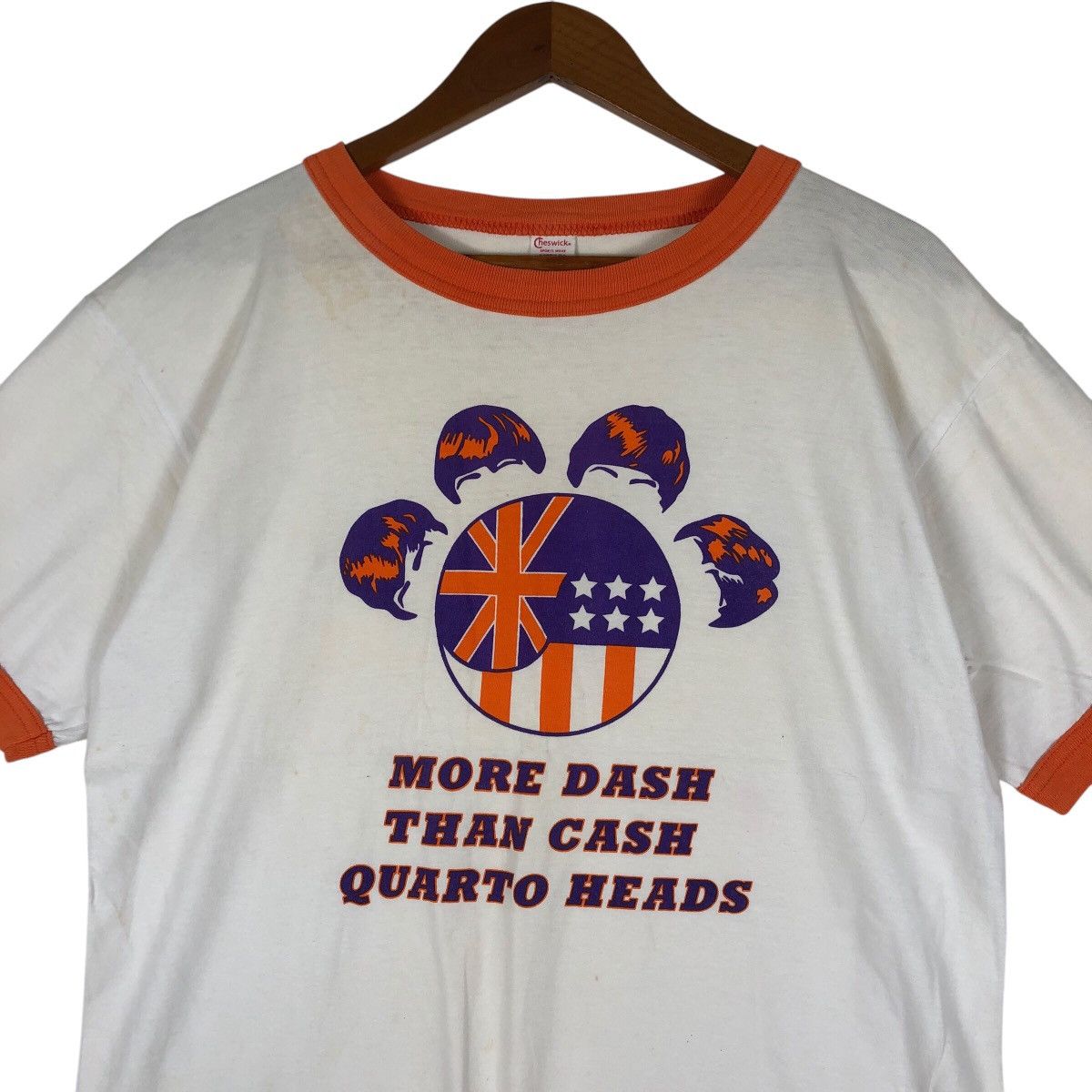 Vintage Vintage CHESWICK The Beatles Band Parody Ringer Shirt Size US M / EU 48-50 / 2 - 2 Thumbnail