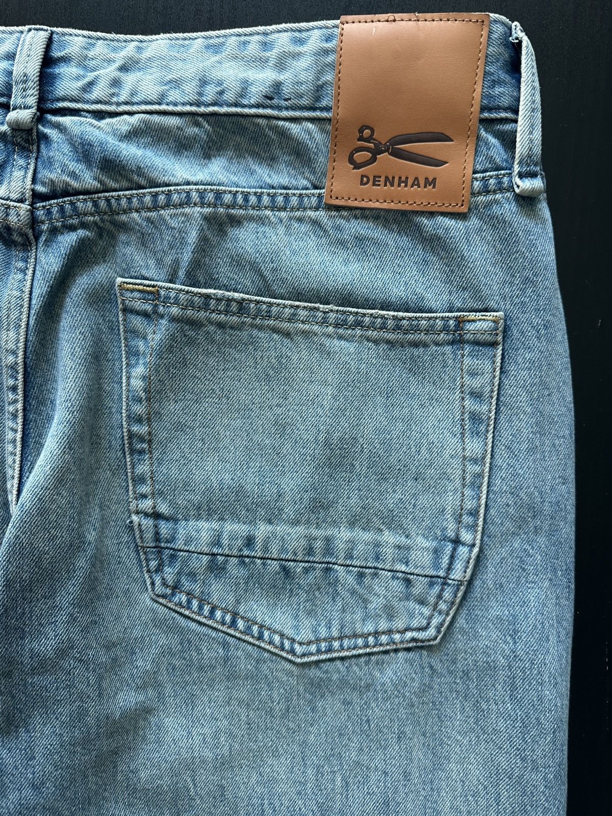 DENHAM Denham “Dagger” Jeans – Light Wash (W34 L32) Size US 34 / EU 50 - 7 Thumbnail