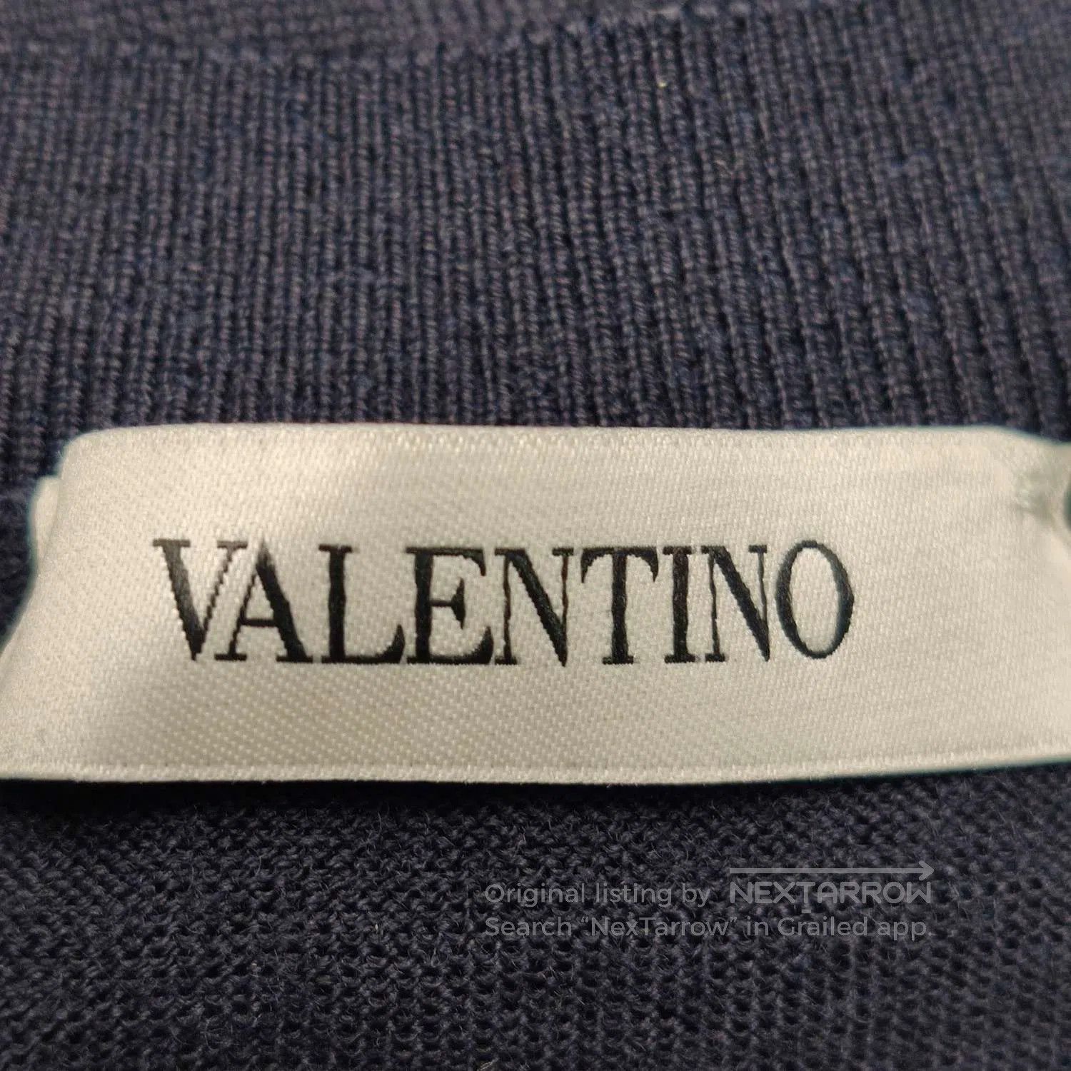 Valentino Valentino M Wool Solid Crew Neck Long Sleeve Sweater. Size US M / EU 48-50 / 2 - 5 Thumbnail