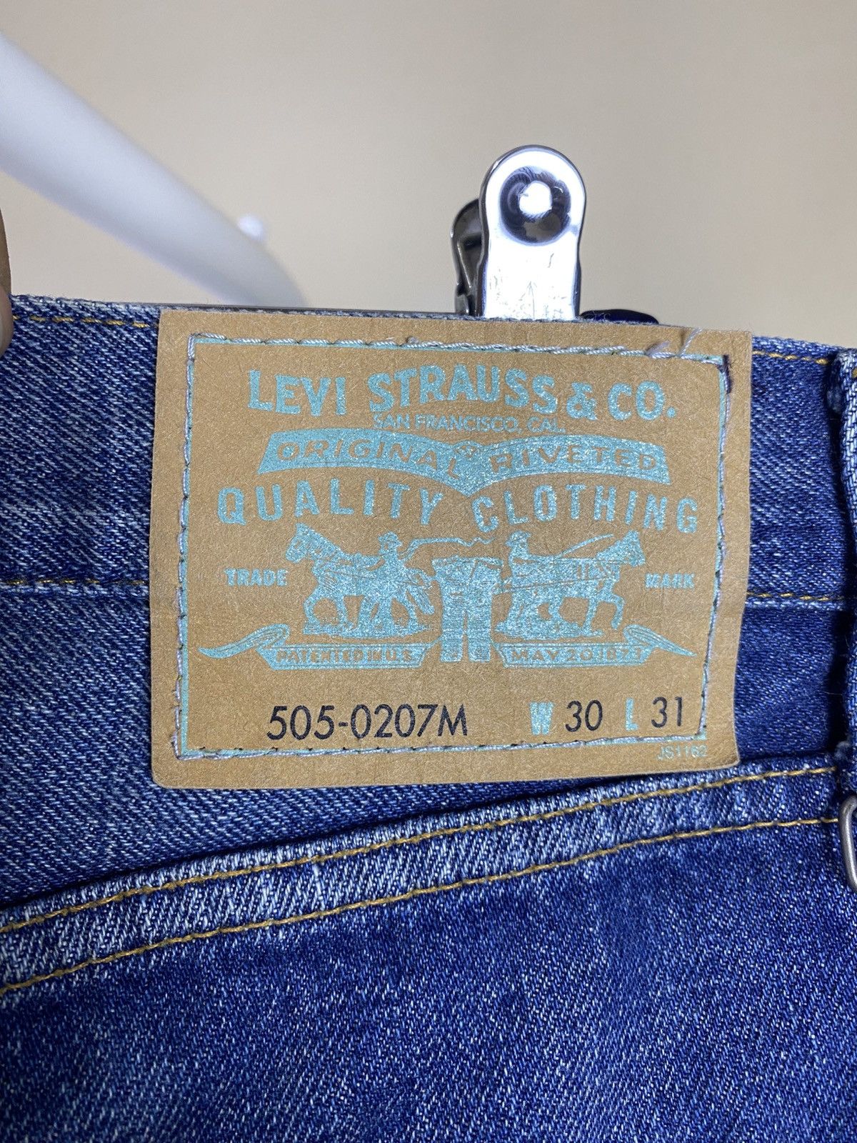Fragment Design × Levi's Levi’s Fenom x Fragment Design Selvedge Denim Pants Size US 30 / EU 46 - 8 Thumbnail