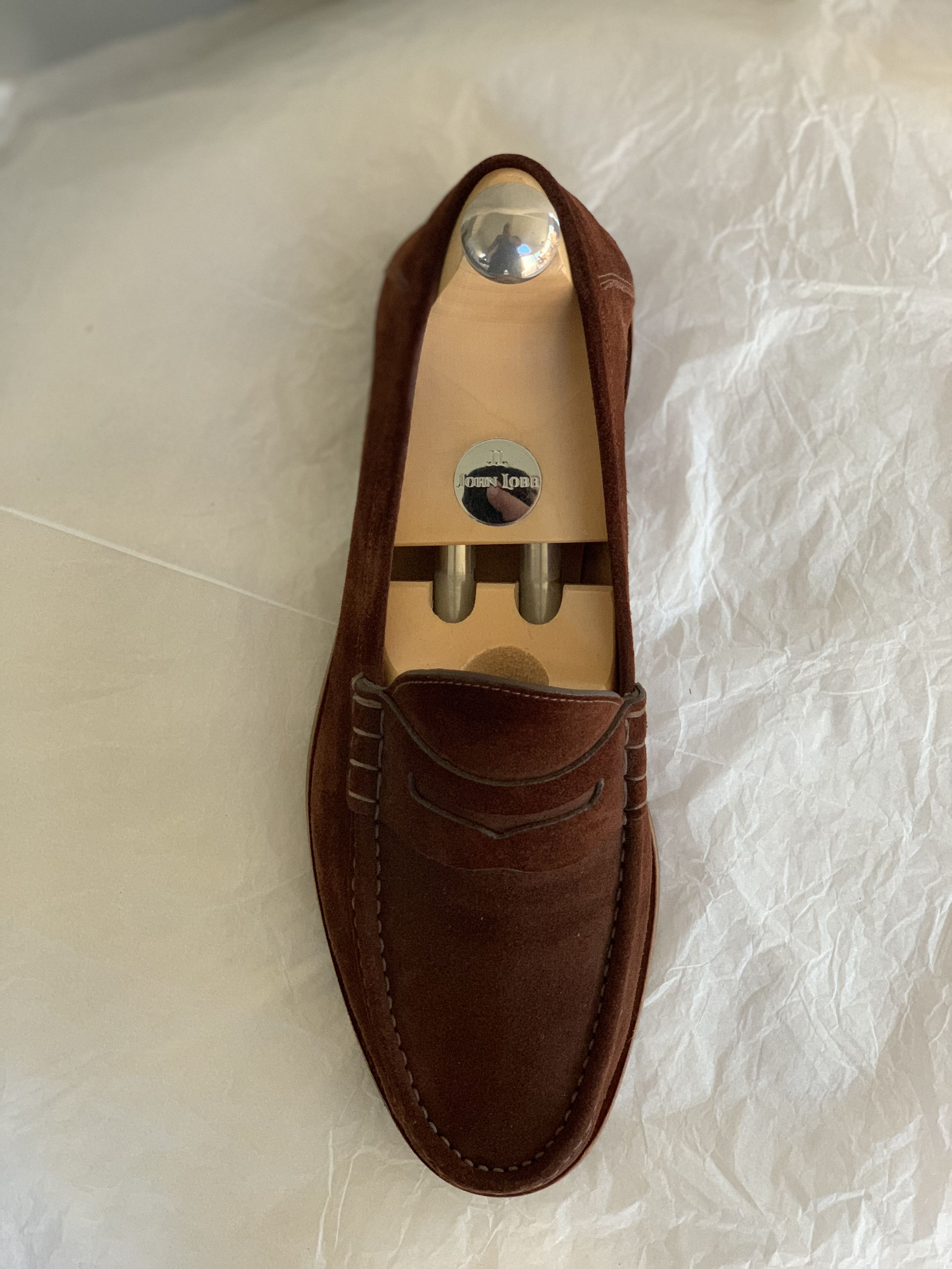 Polo Ralph Lauren Suede Loafers Size US 11 / EU 44 - 2 Thumbnail