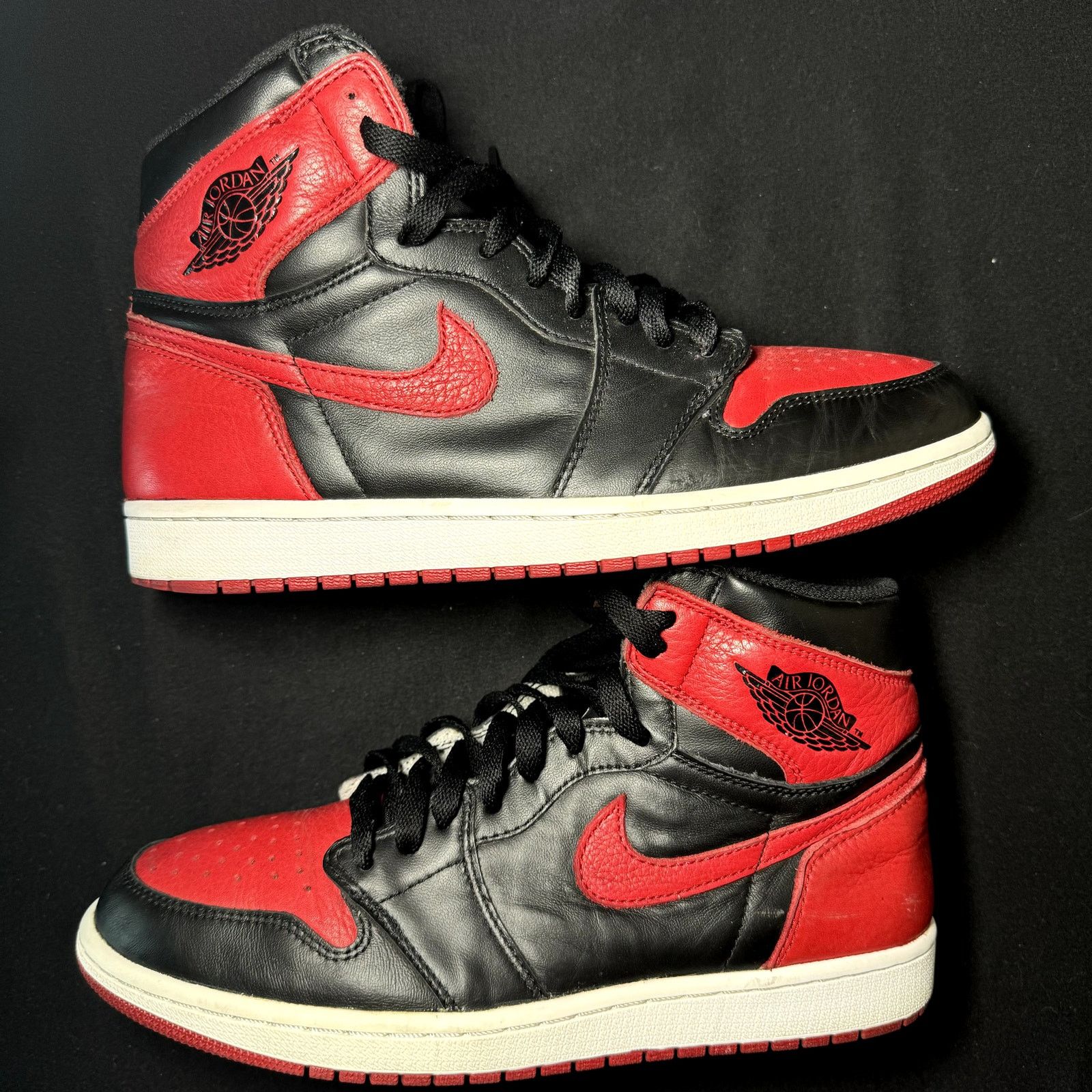 Jordan Brand × Nike Size 10 - Air Jordan 1 Retro High OG Banned 2016 Men's Shoes Size US 10 / EU 43 - 2 Thumbnail