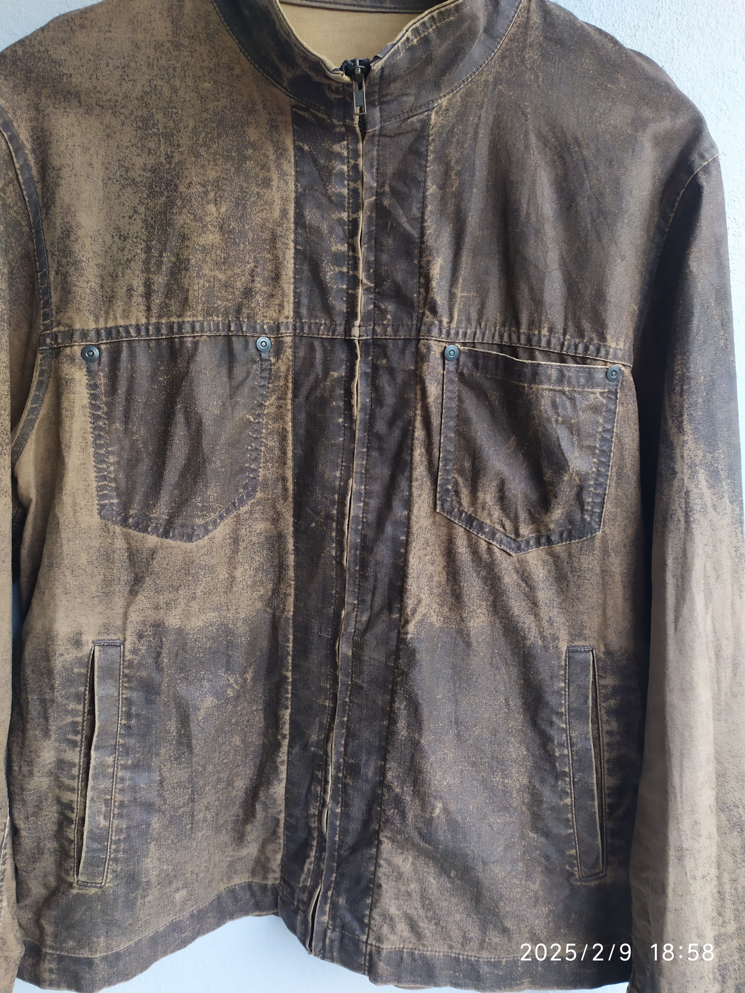 If Six Was Nine × Japanese Brand × Tete Homme TETE HOMME by issey miyake zipper shirt nice designer Size US L / EU 52-54 / 3 - 7 Thumbnail