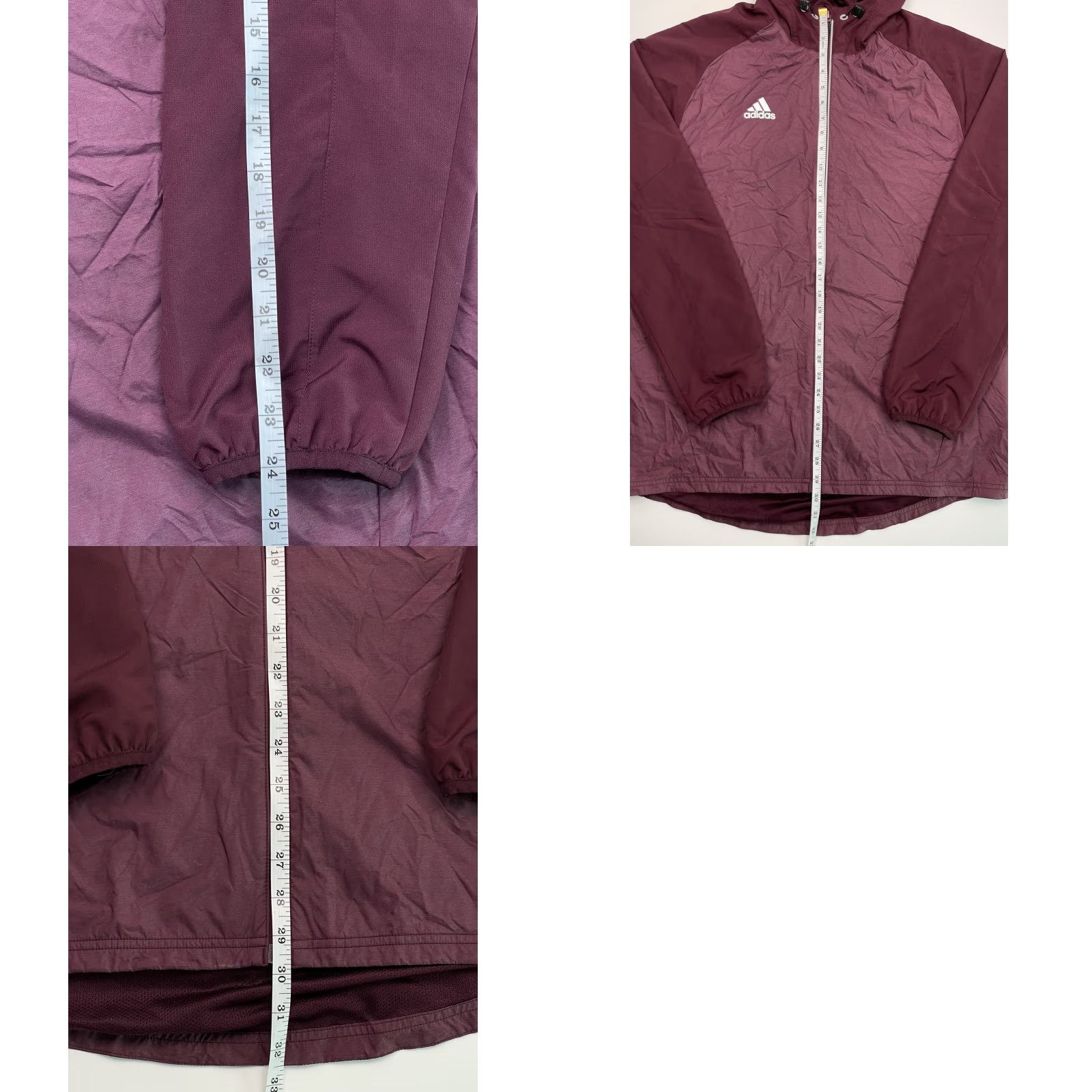 Adidas Adidas ADIZERO Windbreaker Jacket Running Full Zip Hooded L Jacket Adult L Red Black/Blue (Unisex) Mens Womens Size US L / EU 52-54 / 3 - 8 Thumbnail