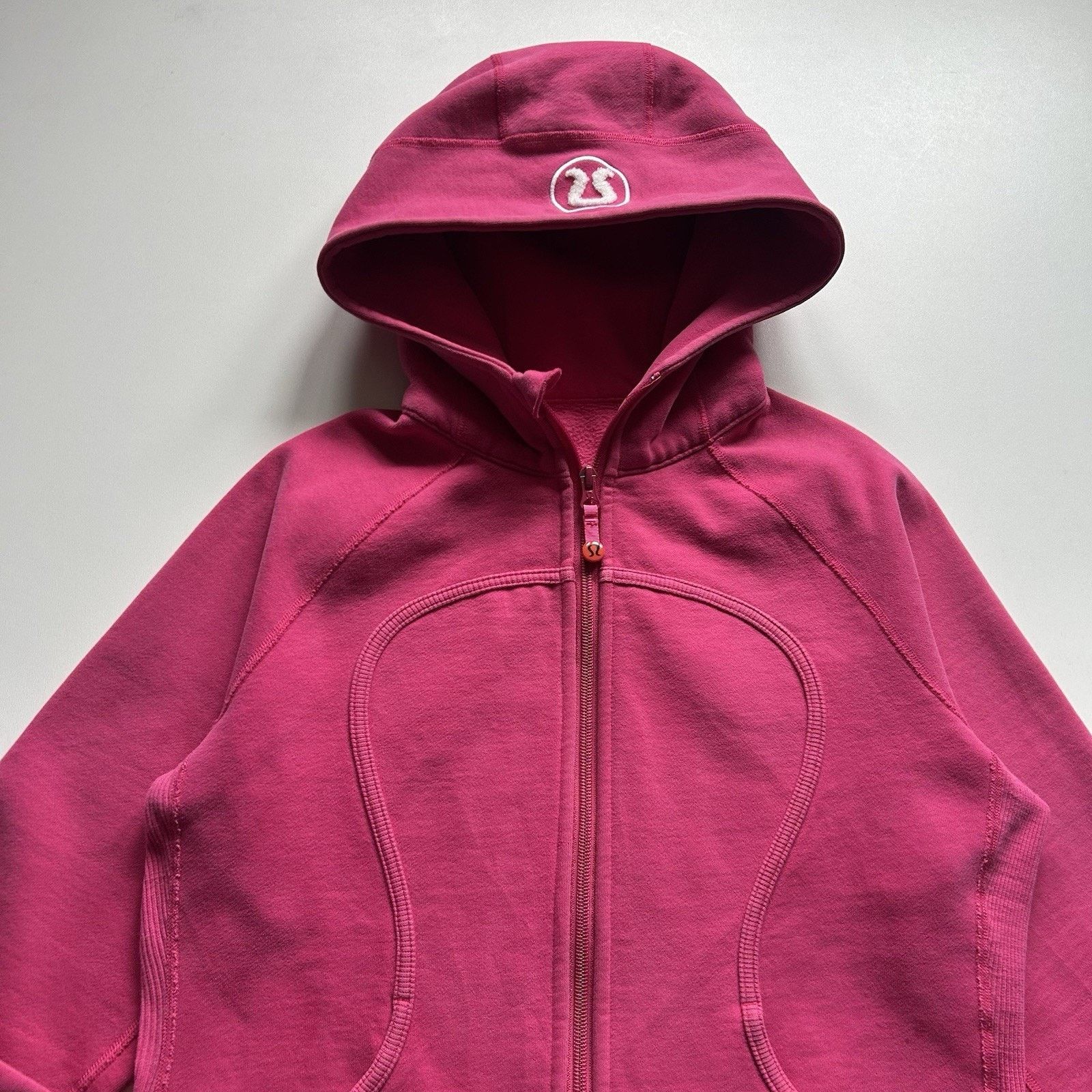 Lululemon Lululemon Scuba Hoodie Women’s Small Crop Hot Pink Full Zip Size S / US 4 / IT 40 - 2 Thumbnail