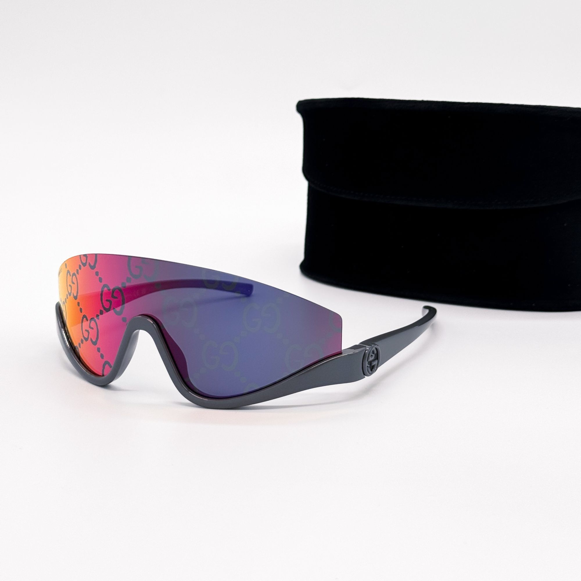 Gucci NEW GUCCI SUNGLASSES GG1650S 009 SHIELD MULTICOLOR UNISEX Size ONE SIZE - 1 Thumbnail