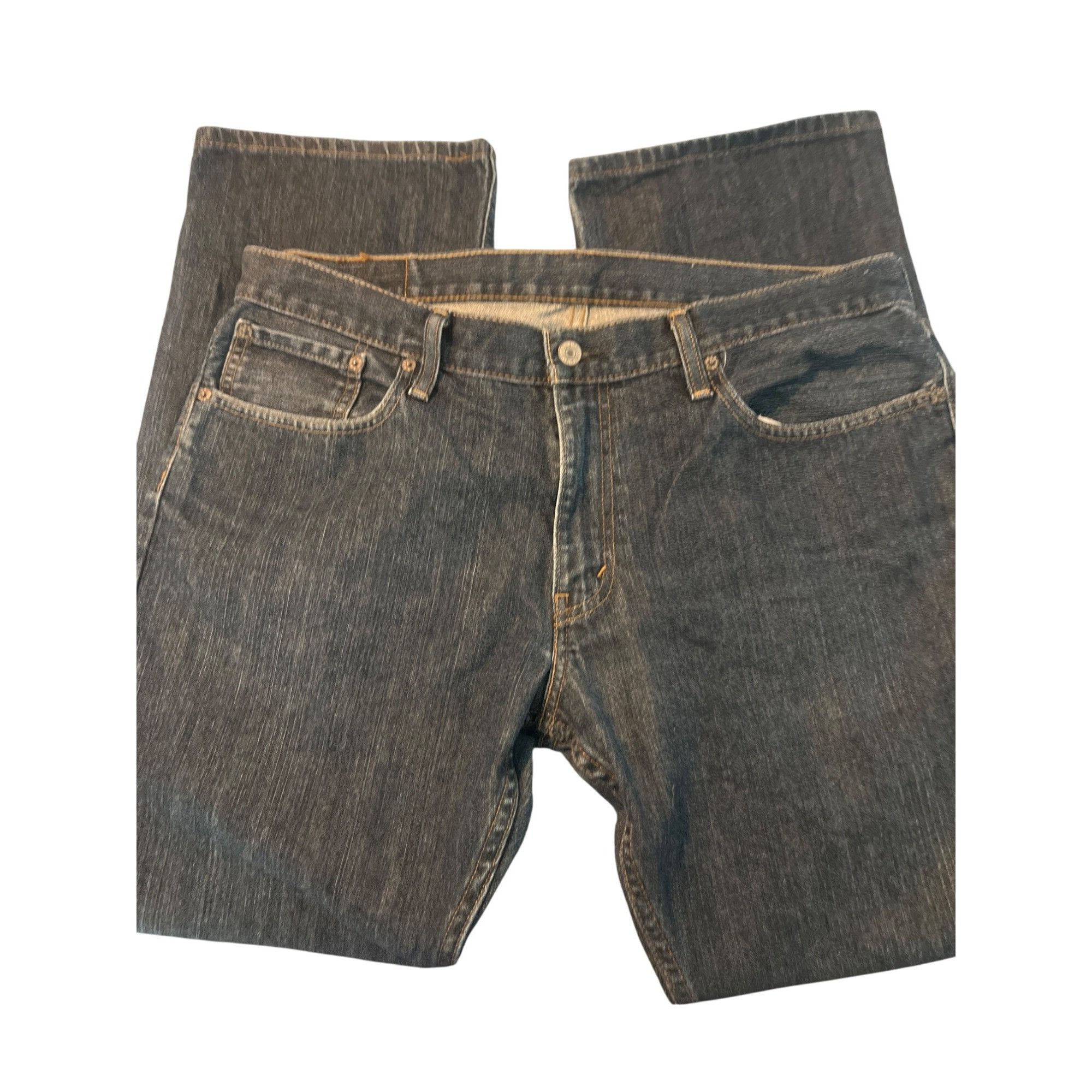 Levi's Levis 514 Mens Slim Straight Jeans W36 L30 Dark Blue Wash De Size US 36 / EU 52 - 1 Thumbnail
