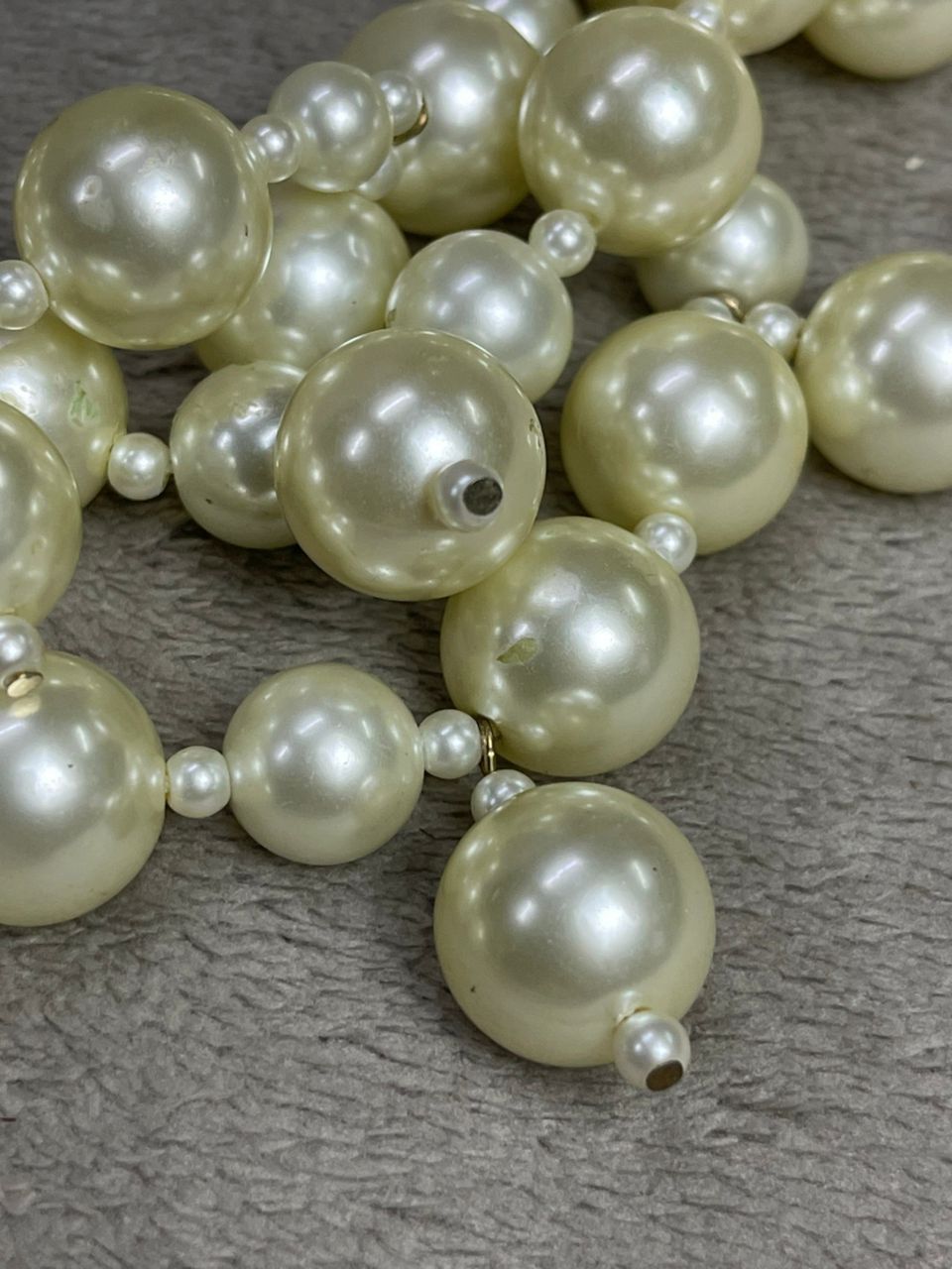 Kenneth Jay Lane Vintage Pearl Cluster Necklace Size ONE SIZE - 6 Thumbnail