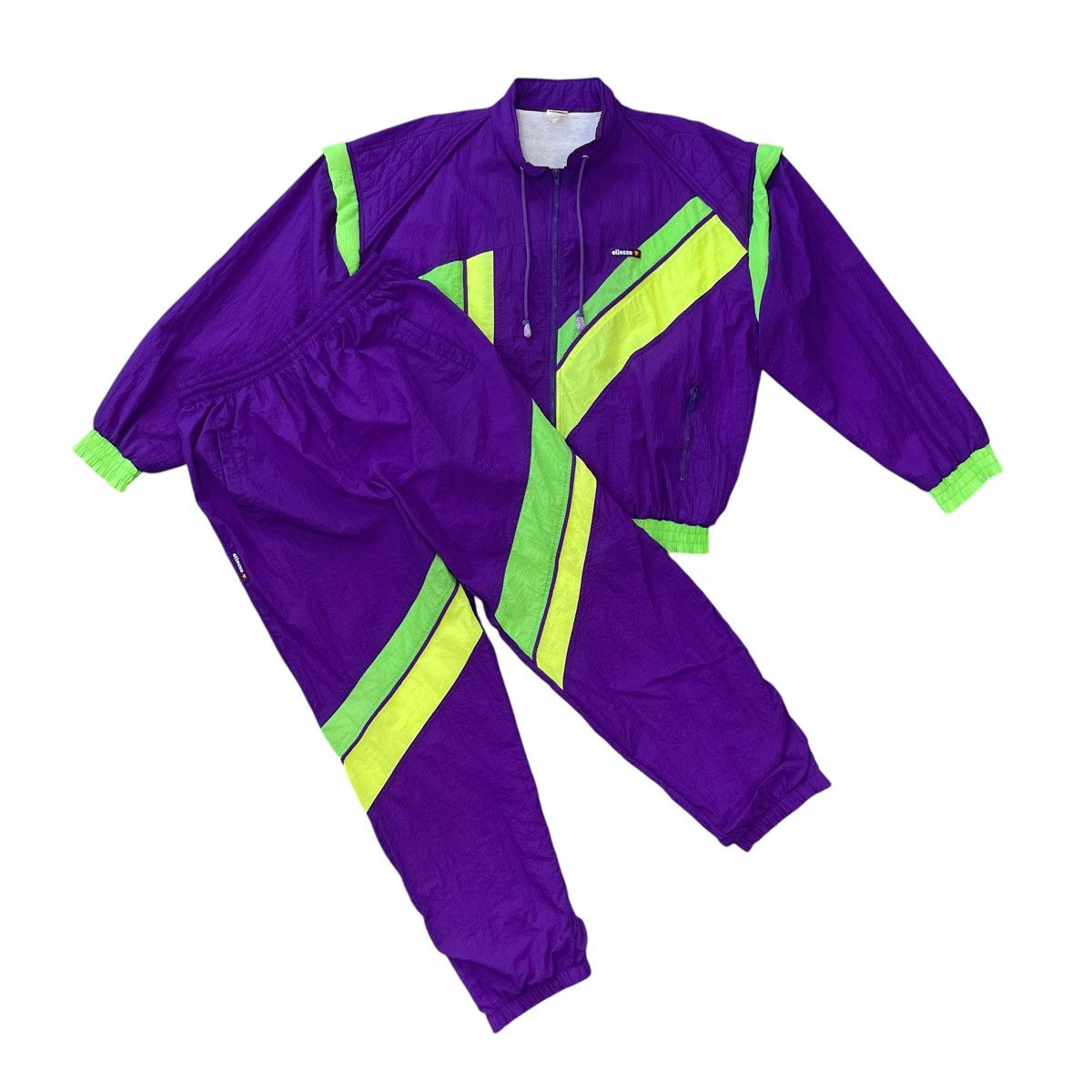 Ellesse × Vintage Vintage Ellesse Track Suit Pants / Vest / Jacket Size XL Size US XL / EU 56 / 4 - 1 Thumbnail