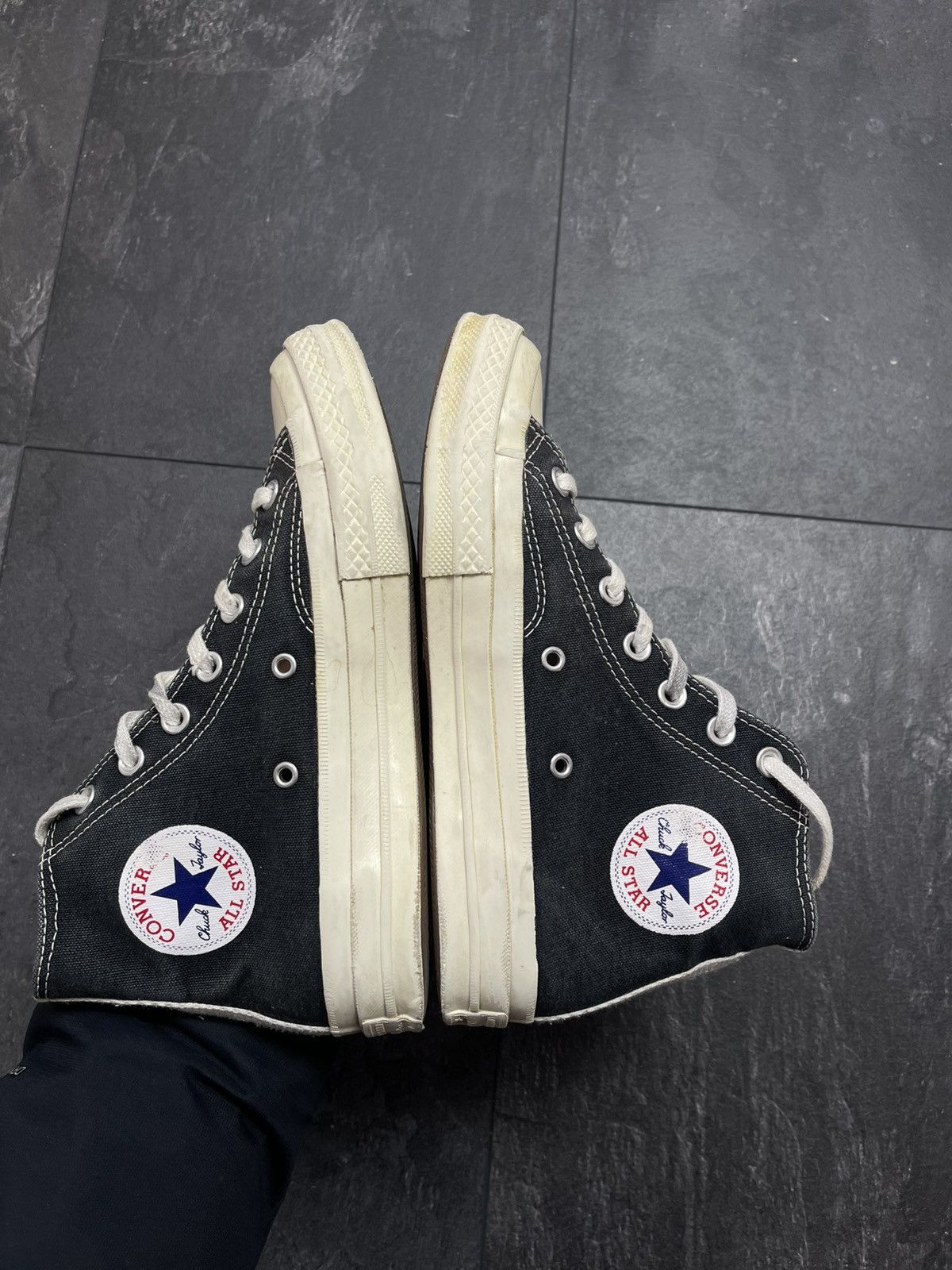 Comme des Garcons × Comme des Garcons PLAY × Streetwear COMME DES GARÇONS CONVERSE Size US 5 / EU 37 - 12 Thumbnail
