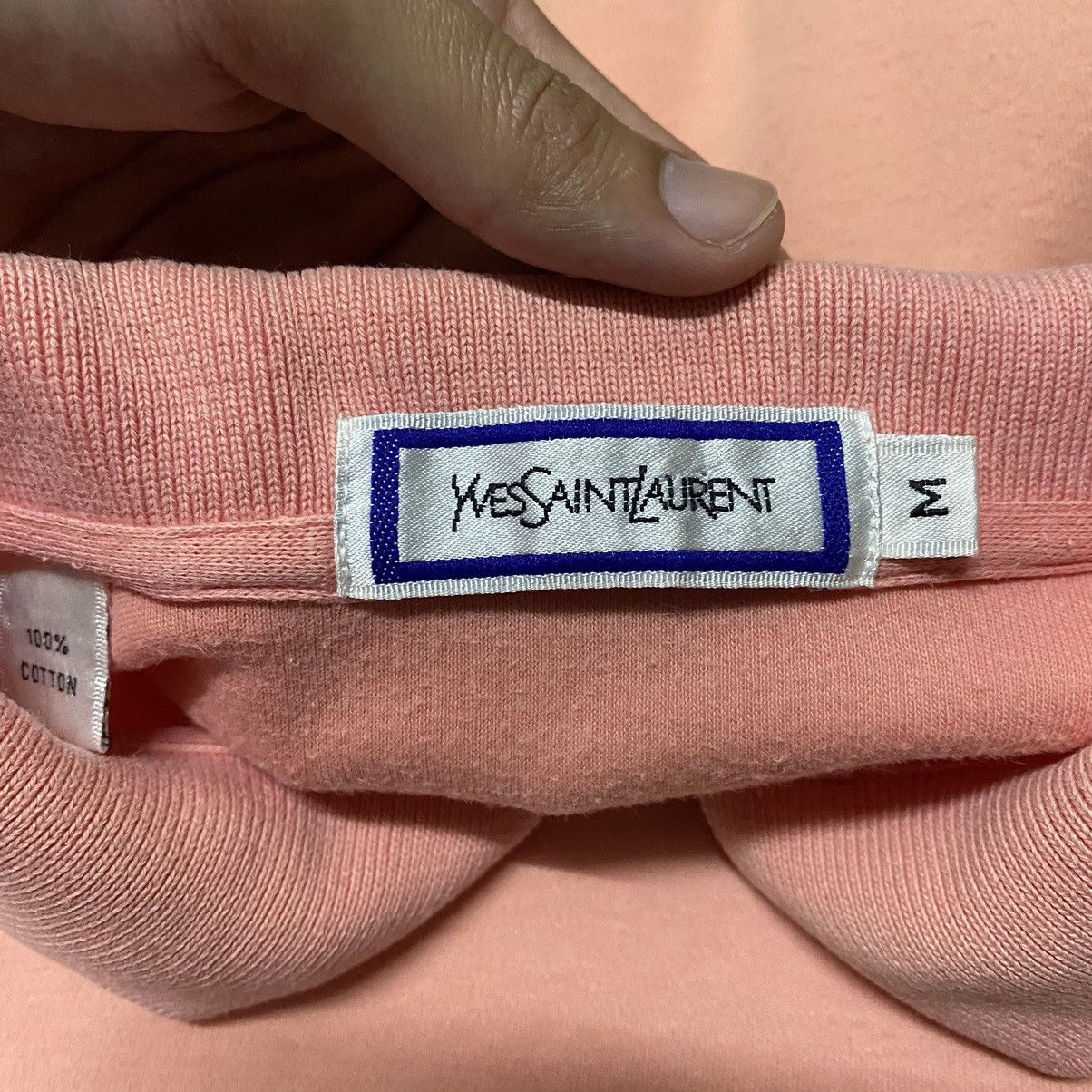 Designer × Yves Saint Laurent Vintage Yves Saint Laurent Small Logo Polos T Shirt Size US M / EU 48-50 / 2 - 4 Thumbnail