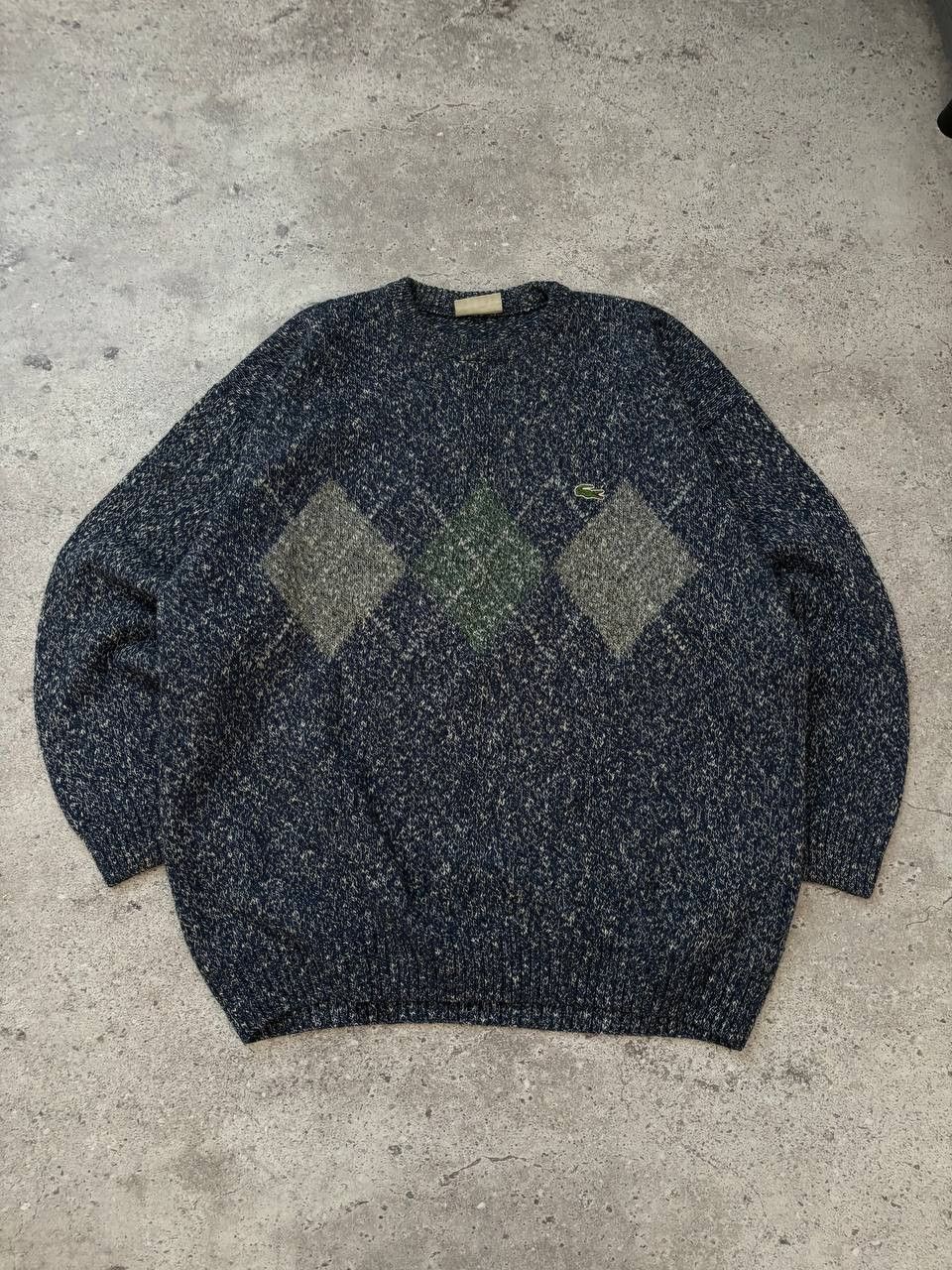Lacoste Vintage Lacoste Sweater Knitwear Rare 90s 00s Size US XL / EU 56 / 4 - 1 Thumbnail