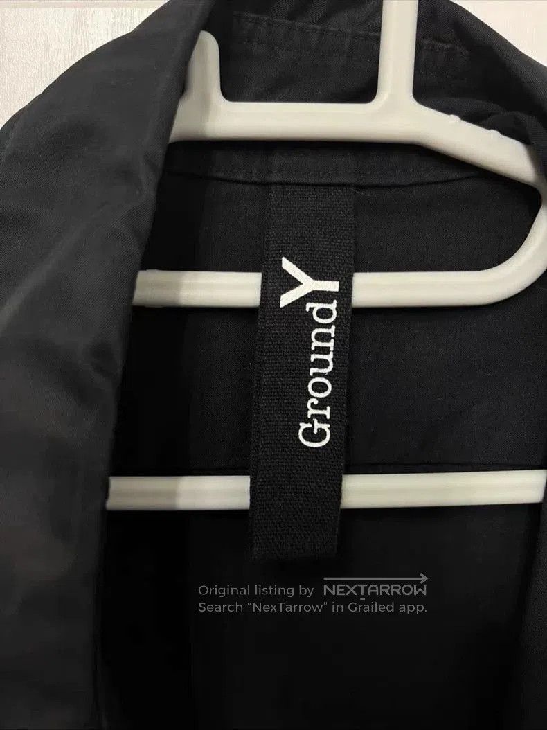 Yohji Yamamoto Yohji GroundY paneled long shirt trench coat. Size US M / EU 48-50 / 2 - 5 Thumbnail