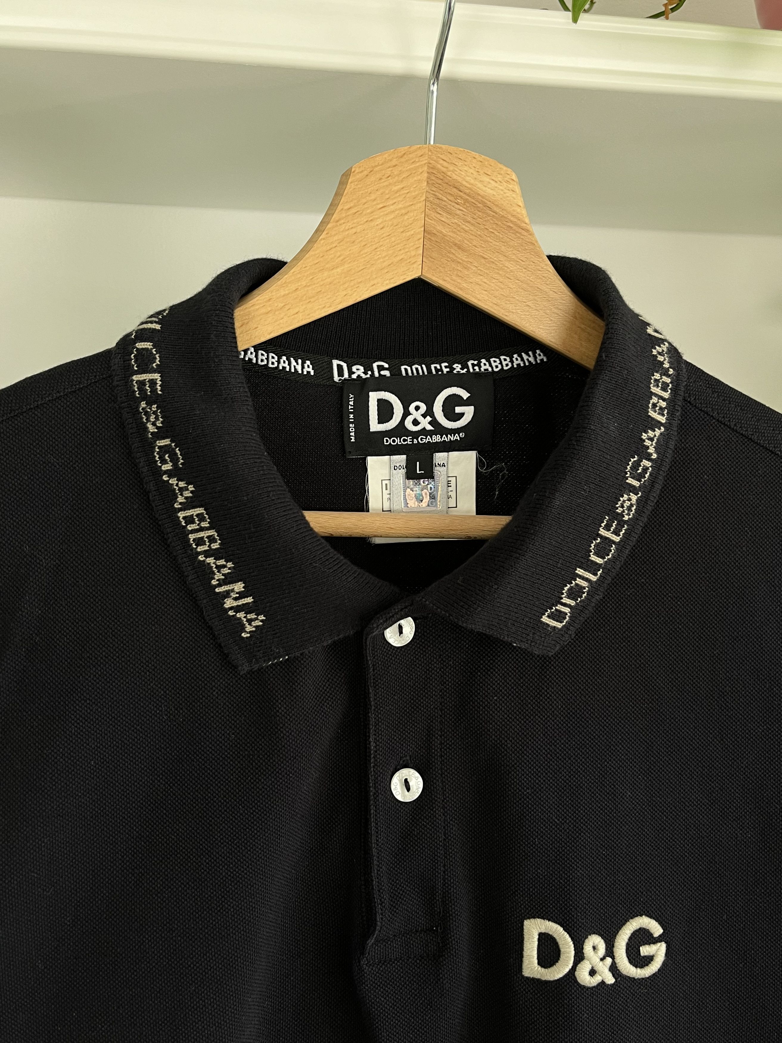 Designer × Dolce & Gabbana × Vintage Dolce Gabbana Polo Multilogo Size US S / EU 44-46 / 1 - 3 Thumbnail