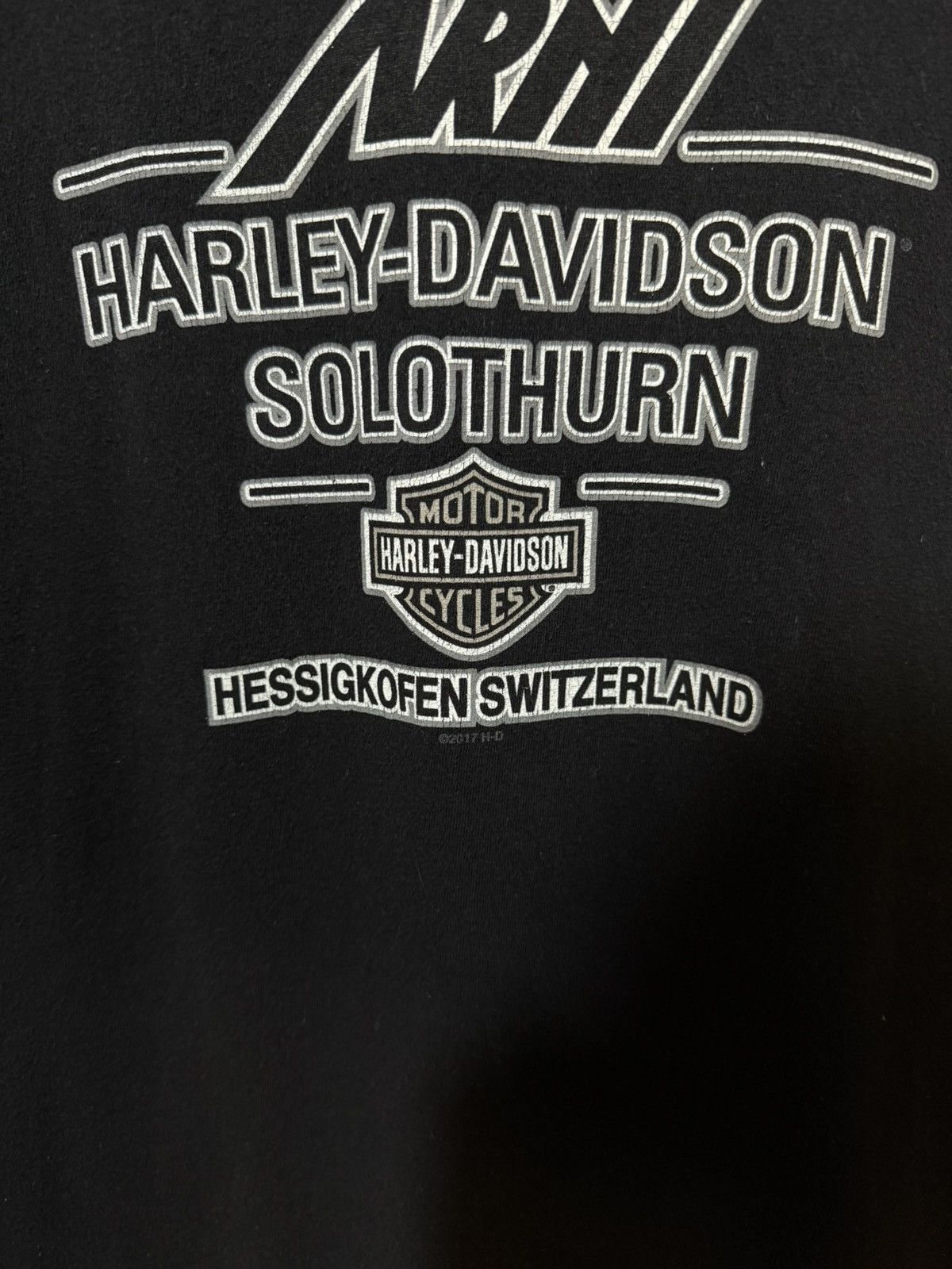 Band Tees × Harley Davidson × Vintage Vintage 2020 Harley Davidson Switzerland T-Shirt Size US XL / EU 56 / 4 - 7 Thumbnail