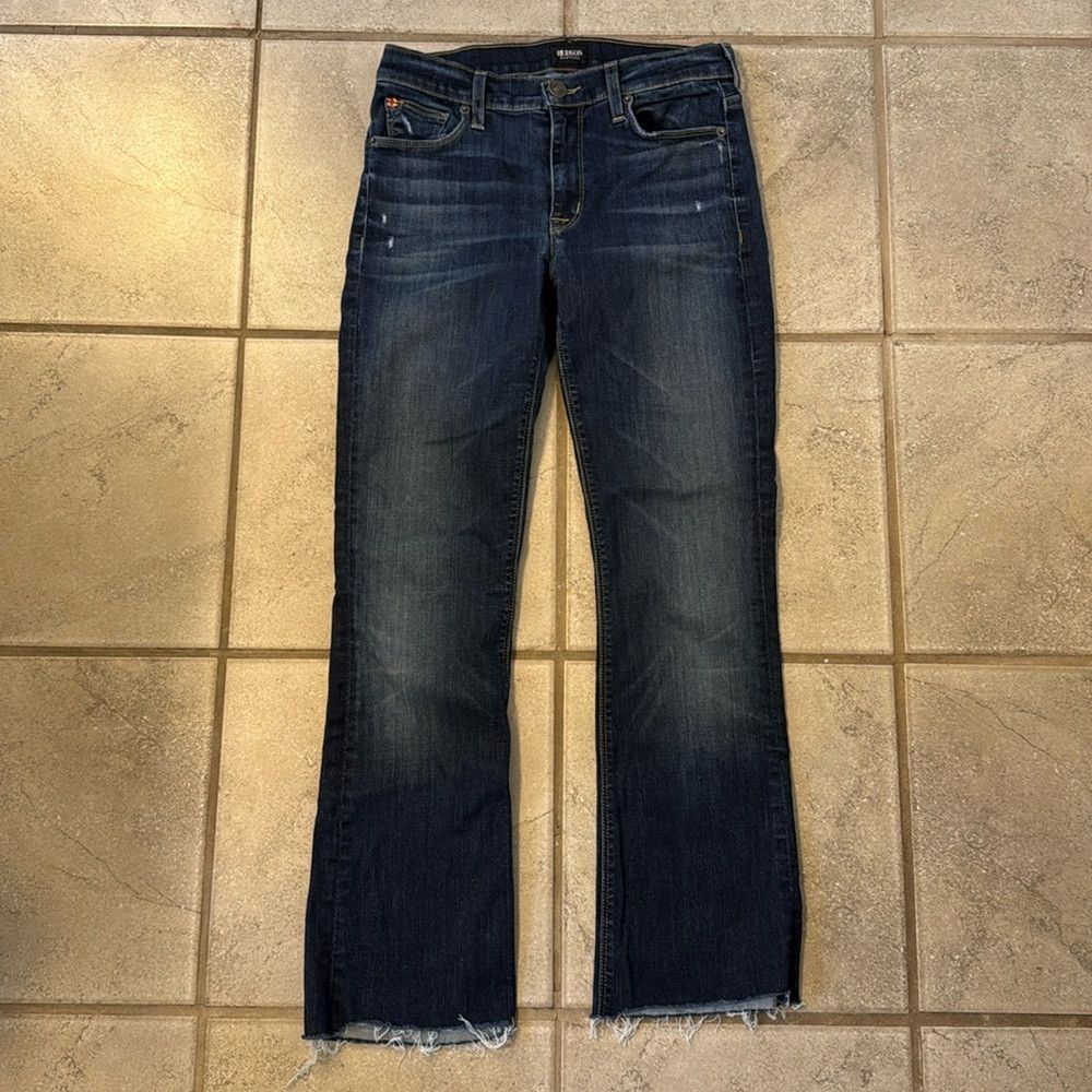Hudson Hudson Women’s 27 Love Midrise Bootcut Denim Jean Distresse Size 27" / US 4 / IT 40 - 1 Thumbnail