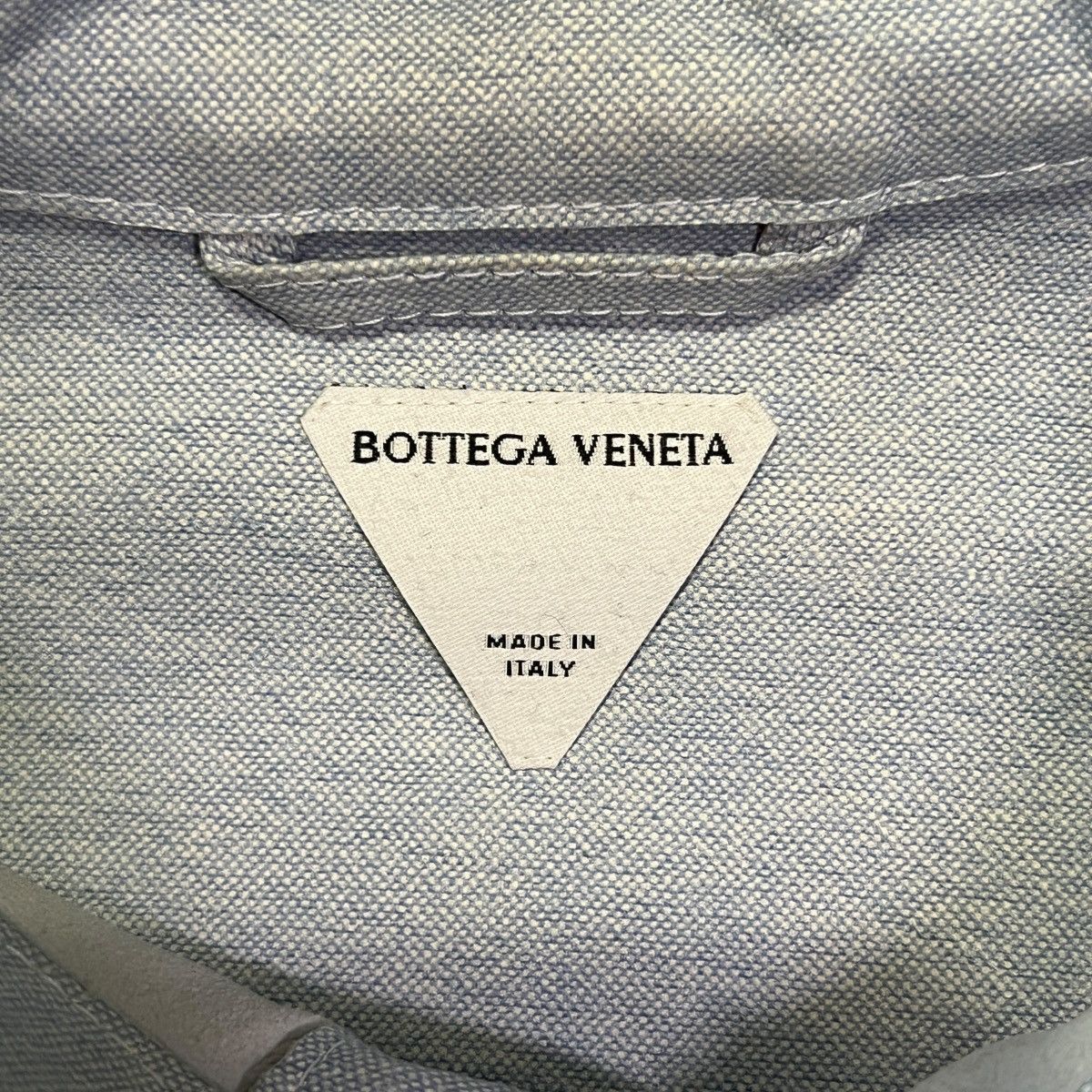 Bottega Veneta BOTTEGA VENETA 2023SS Trompe-l'oeil Leather Shirt Size US S / EU 44-46 / 1 - 3 Thumbnail