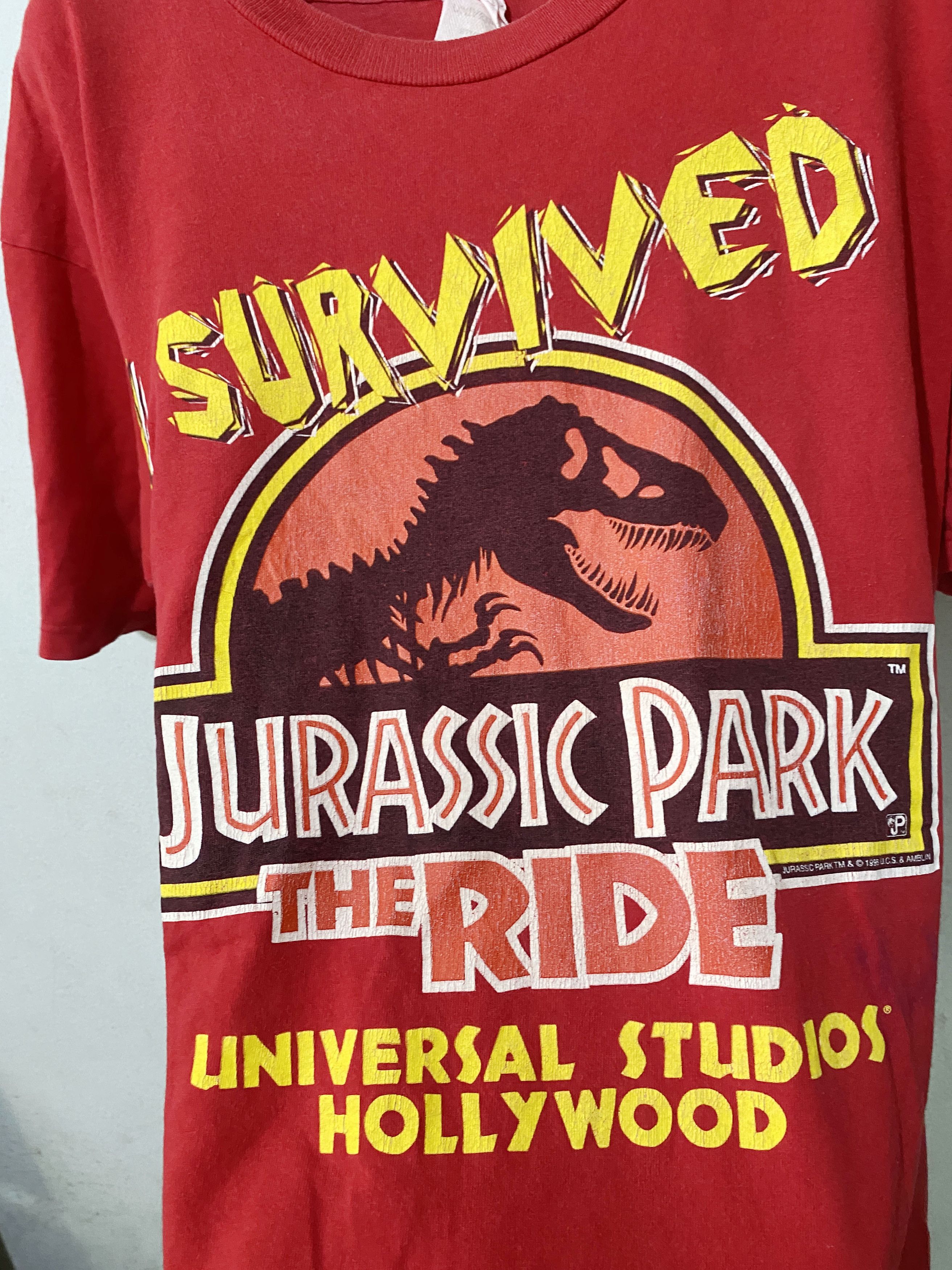 Universal Studios × Vintage Vintage 90s Jurassic Park Shirt Size US L / EU 52-54 / 3 - 2 Thumbnail
