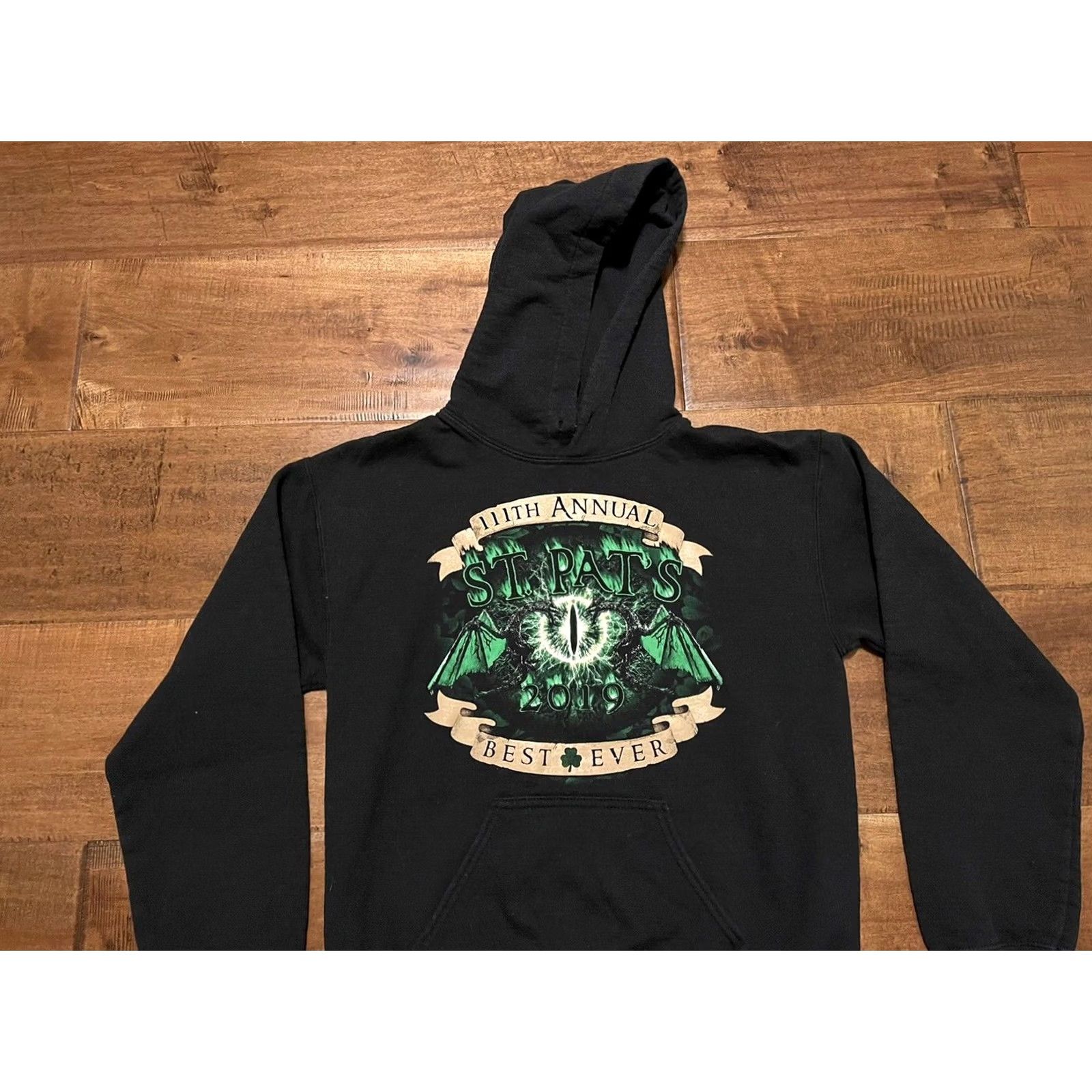 Gildan Gildan Hoodie Sweatshirt Adult Small Black Missouri Rolla S&T UMR Miners St Patricks Day 2019 University Unisex Size US S / EU 44-46 / 1 - 2 Thumbnail
