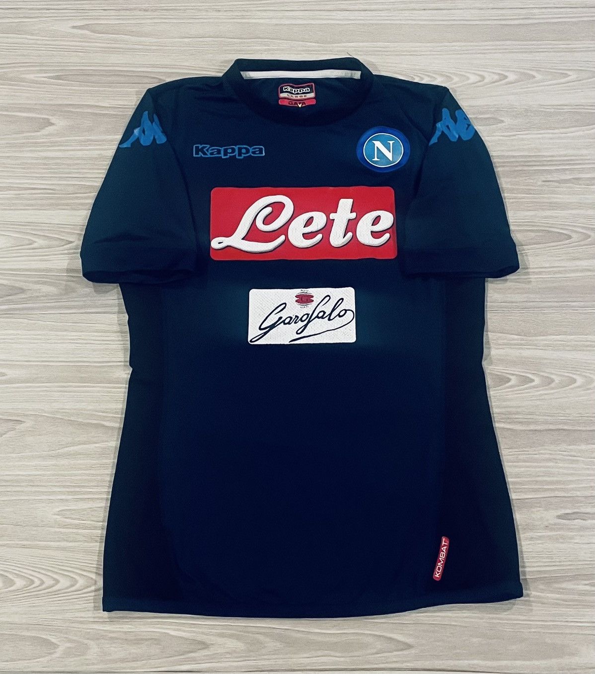 Kappa Kappa 2017/18 SSC Napoli Italy Soccer Jersey Mens Size Large Size US L / EU 52-54 / 3 - 1 Thumbnail