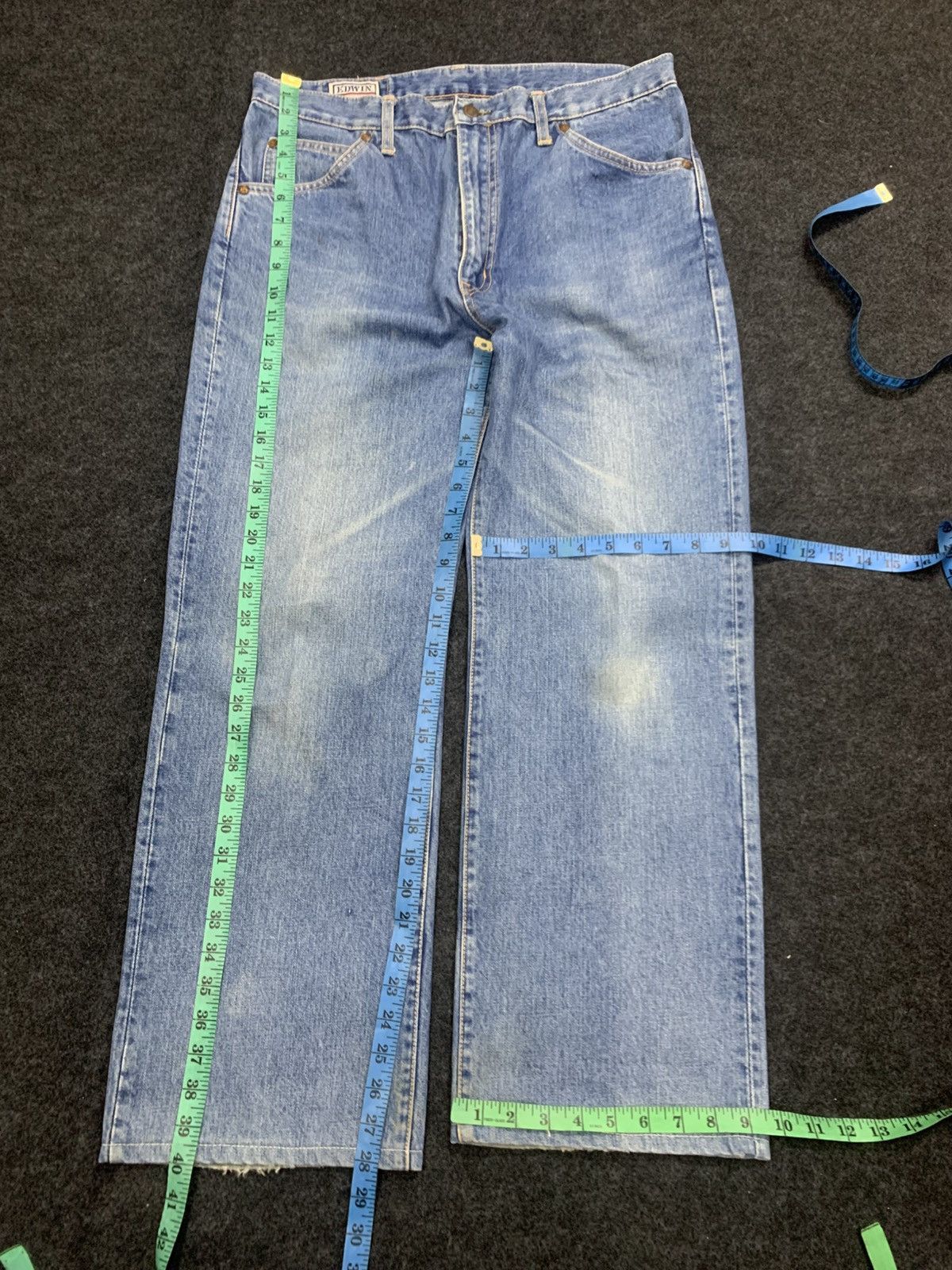 Edwin BAGGY EDWIN 1057 LIKE JNCO STYLE. Size US 34 / EU 50 - 4 Thumbnail