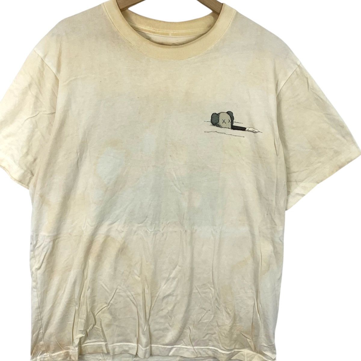 Kaws × Uniqlo KAWS x UNIQLO Natural Sun Faded Trash Tee Shirt Top Size US M / EU 48-50 / 2 - 3 Thumbnail