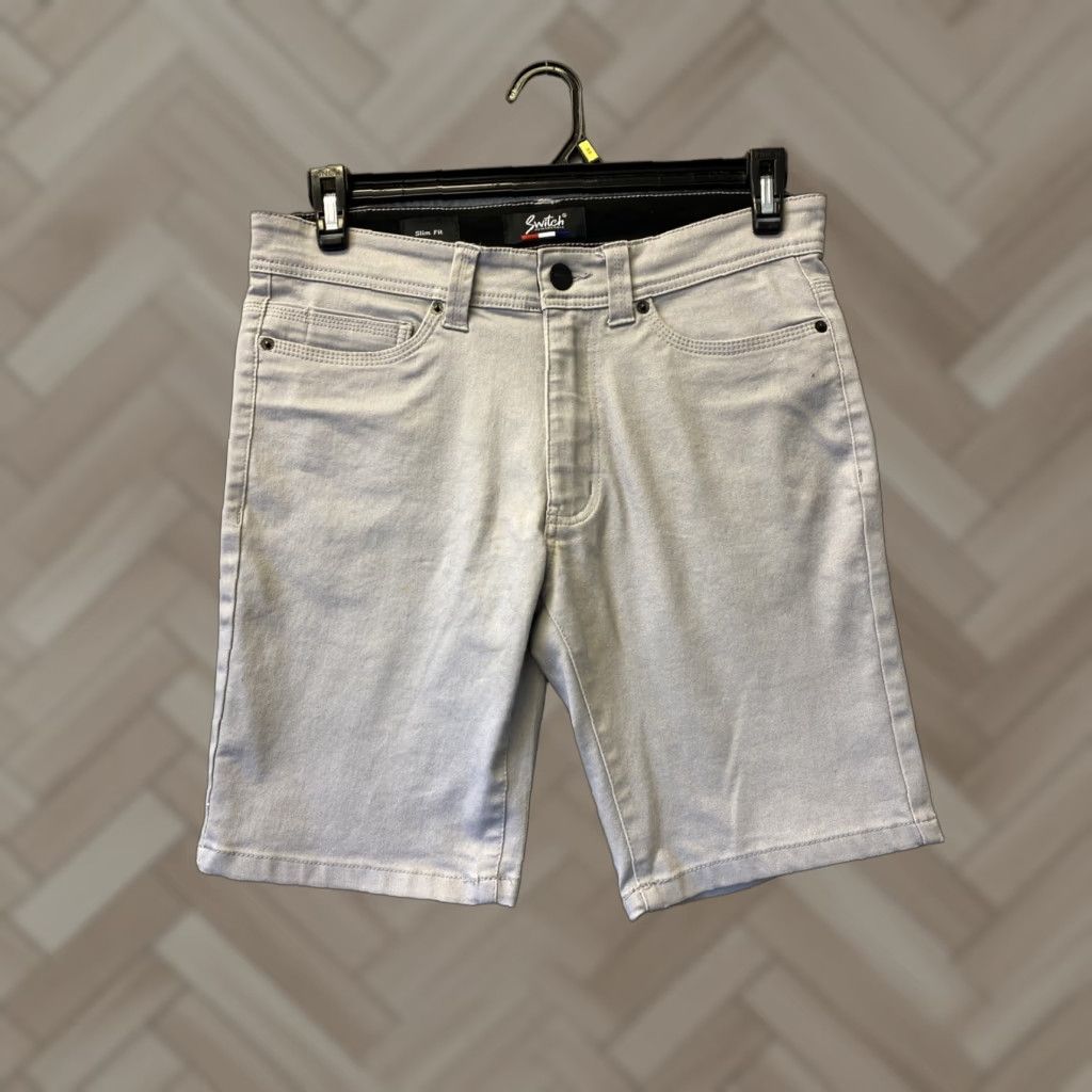 Denime VINTAGE Switch Denim Shorts Mens Size 32 Gray Casual Summer Men's Size US 32 / EU 48 - 1 Thumbnail