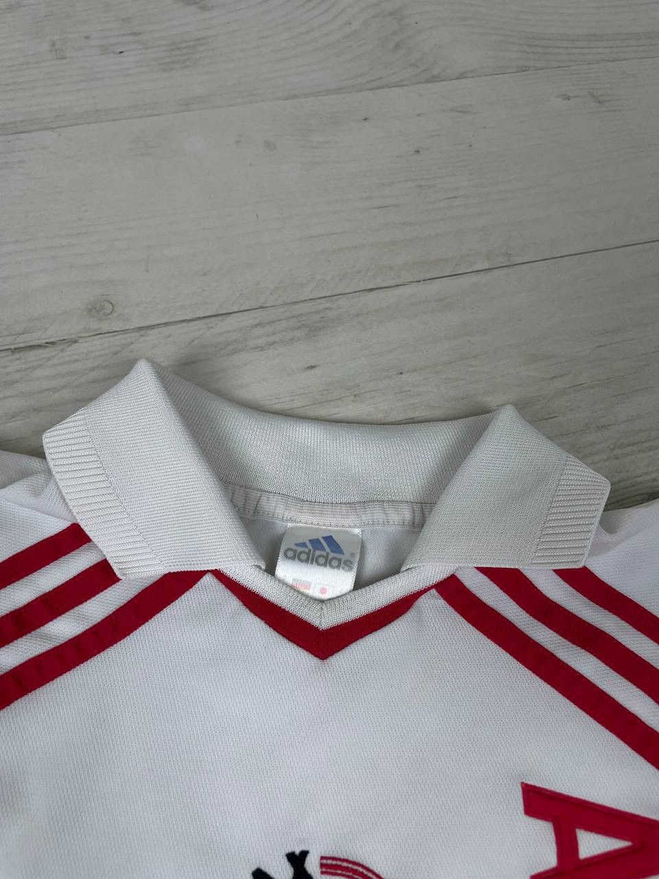 Adidas Adidas Ajax Amsterdam 2000 2001 Training Shirt Jersey Size US L / EU 52-54 / 3 - 4 Thumbnail