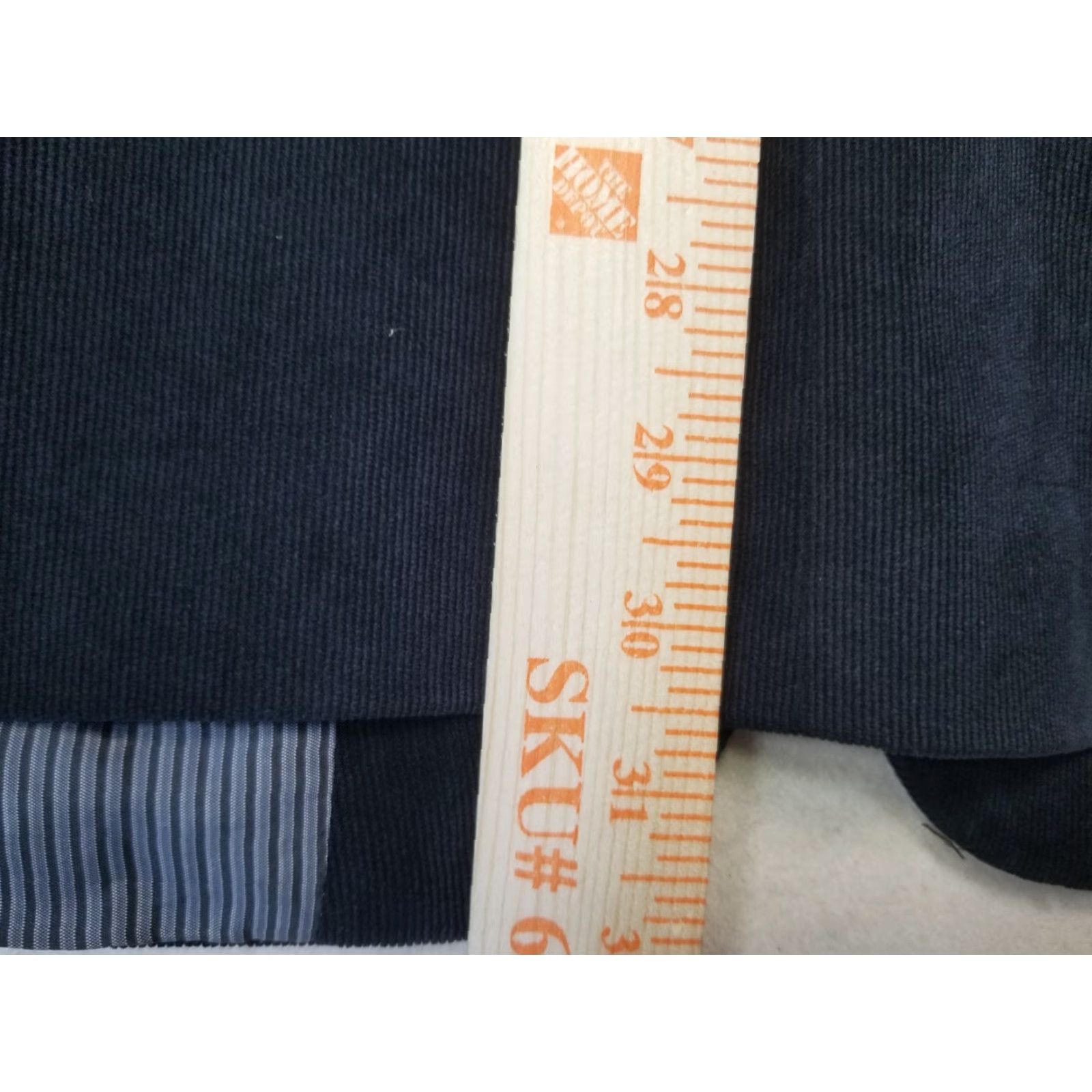 Calvin Klein Calvin Klein Blazer Coat Corduroy Jacket Black 3/4 Button Front Regular Cotton Men 48R Vintage No Size 48R - 4 Thumbnail