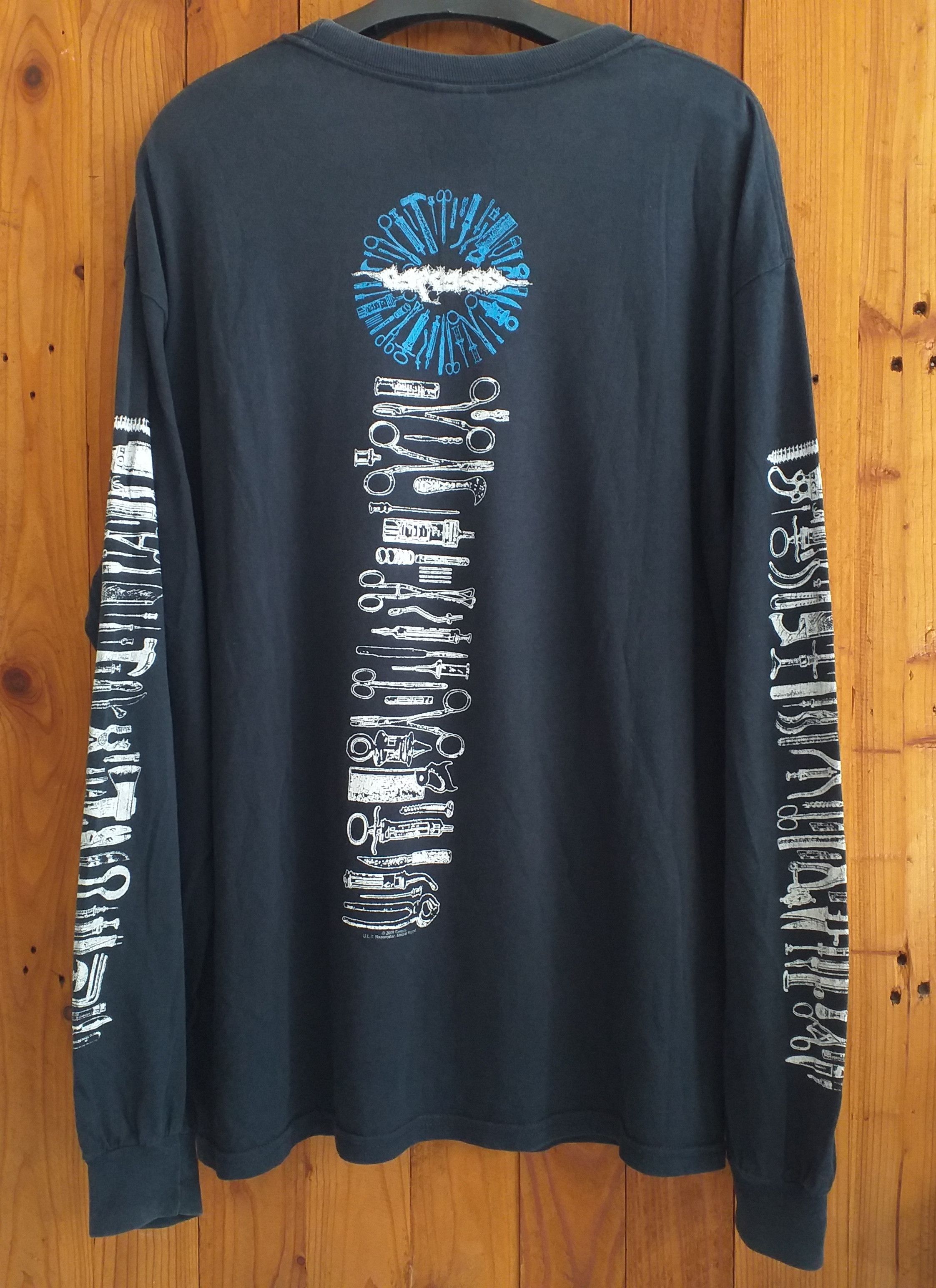 Band Tees Vintage Carcass Long Sleeve 2009 Y2K T shirt Size US L / EU 52-54 / 3 - 2 Thumbnail