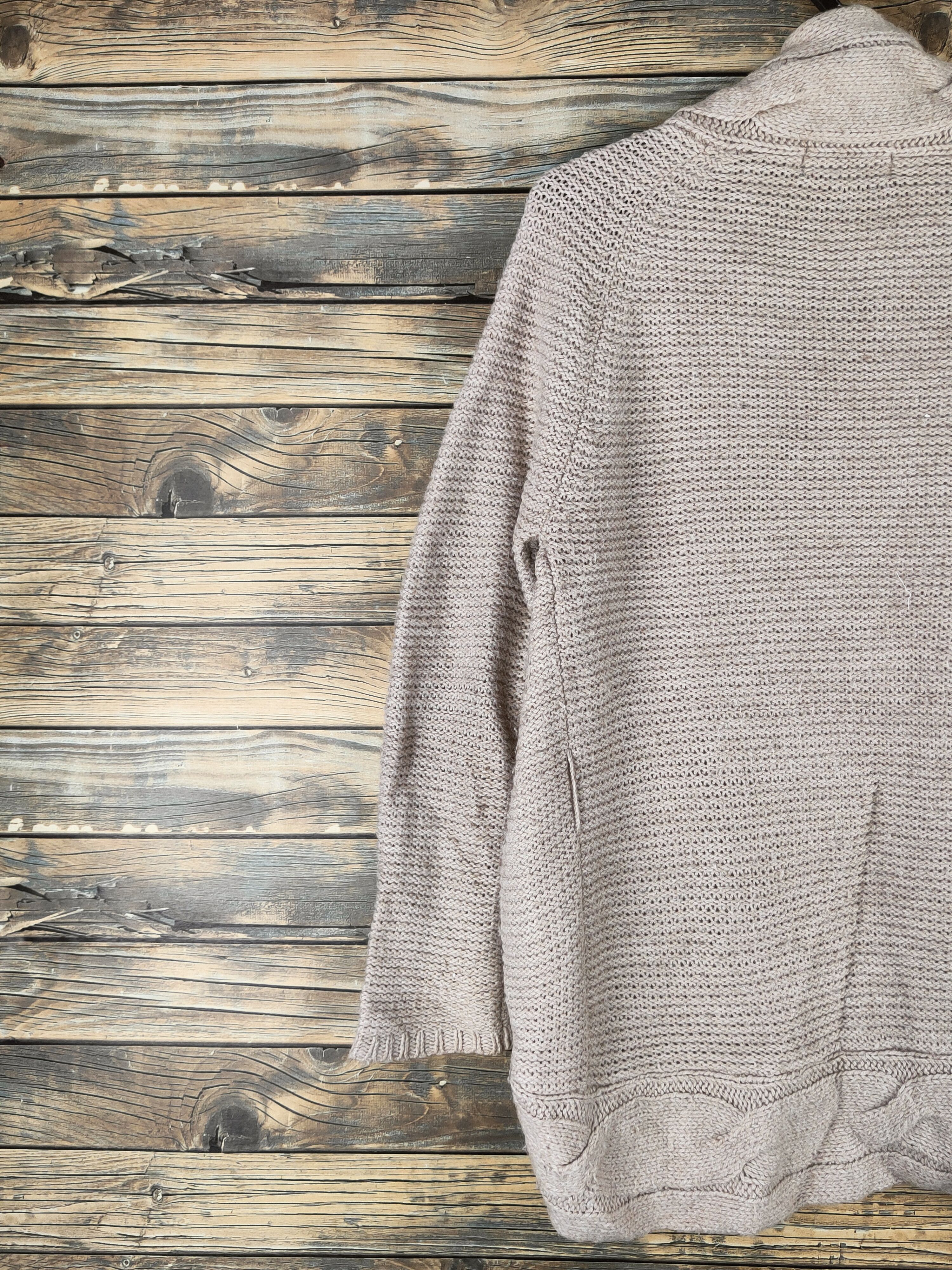 Japanese Brand DL Galloria Beige Knitwear Cardigans #46-551 Size M / US 6-8 / IT 42-44 - 8 Thumbnail