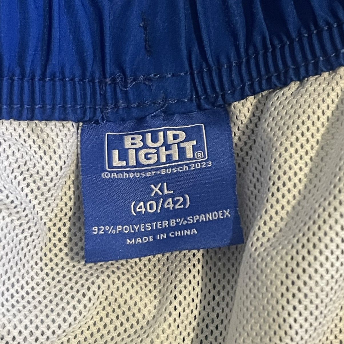 Other Bud Light Mens Swim Trunks XL Blue Camo Board Shorts Size US 36 / EU 52 - 3 Thumbnail