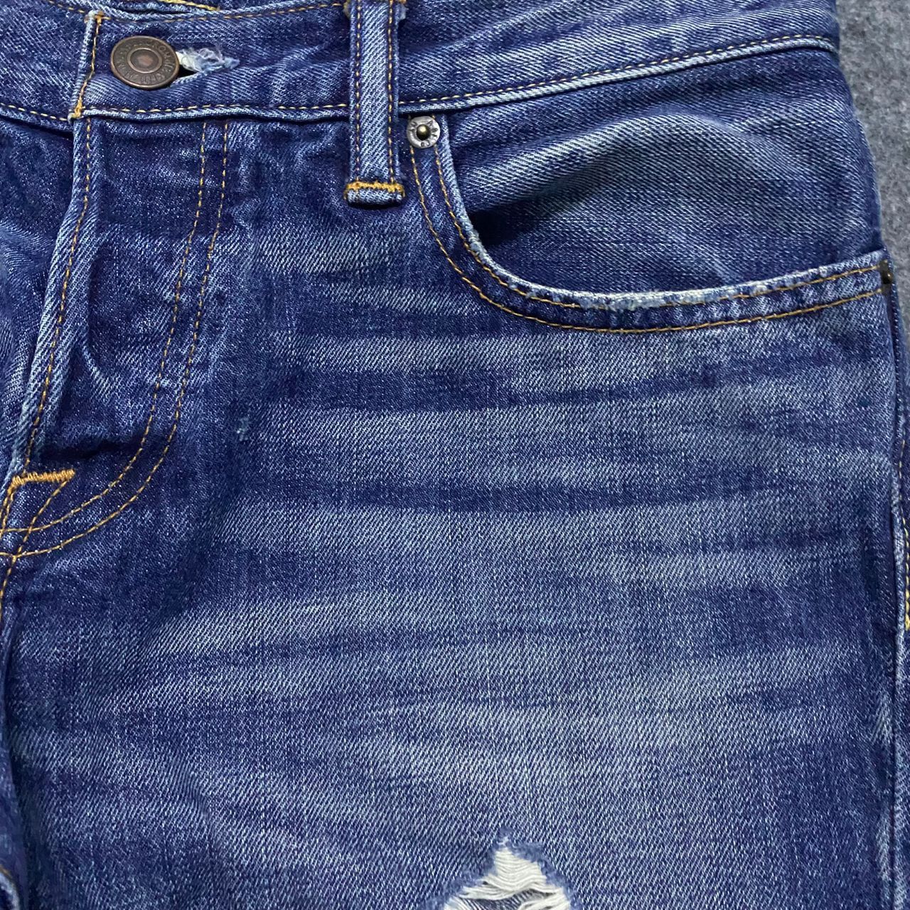 Abercrombie & Fitch 💥Best Offer💥Vintage Abercrombie & Fitch Distressed Denim Size US 31 - 7 Thumbnail