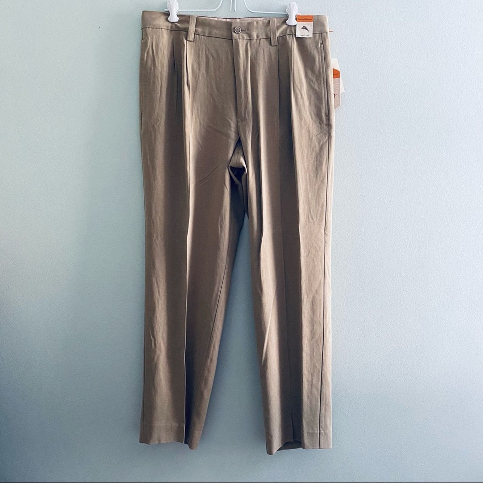 Tommy Bahama NWT Tommy Bahama silk khaki dress slacks Size US 33 - 2 Thumbnail