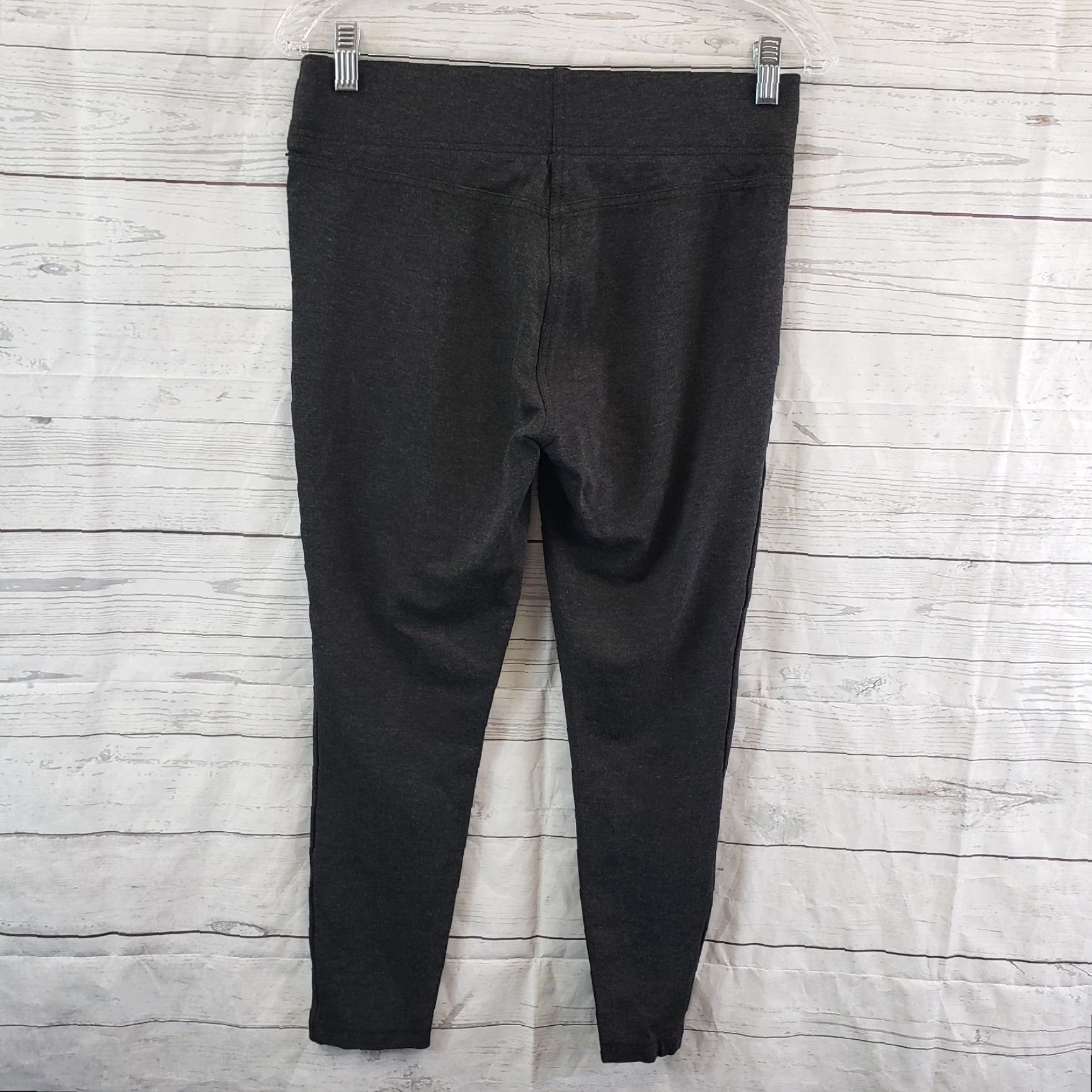 Loft LOFT Ann Taylor Womens Ponte Knit Leggings Sz Medium Gray Mid Rise Size 32" / US 10 / IT 46 - 3 Thumbnail