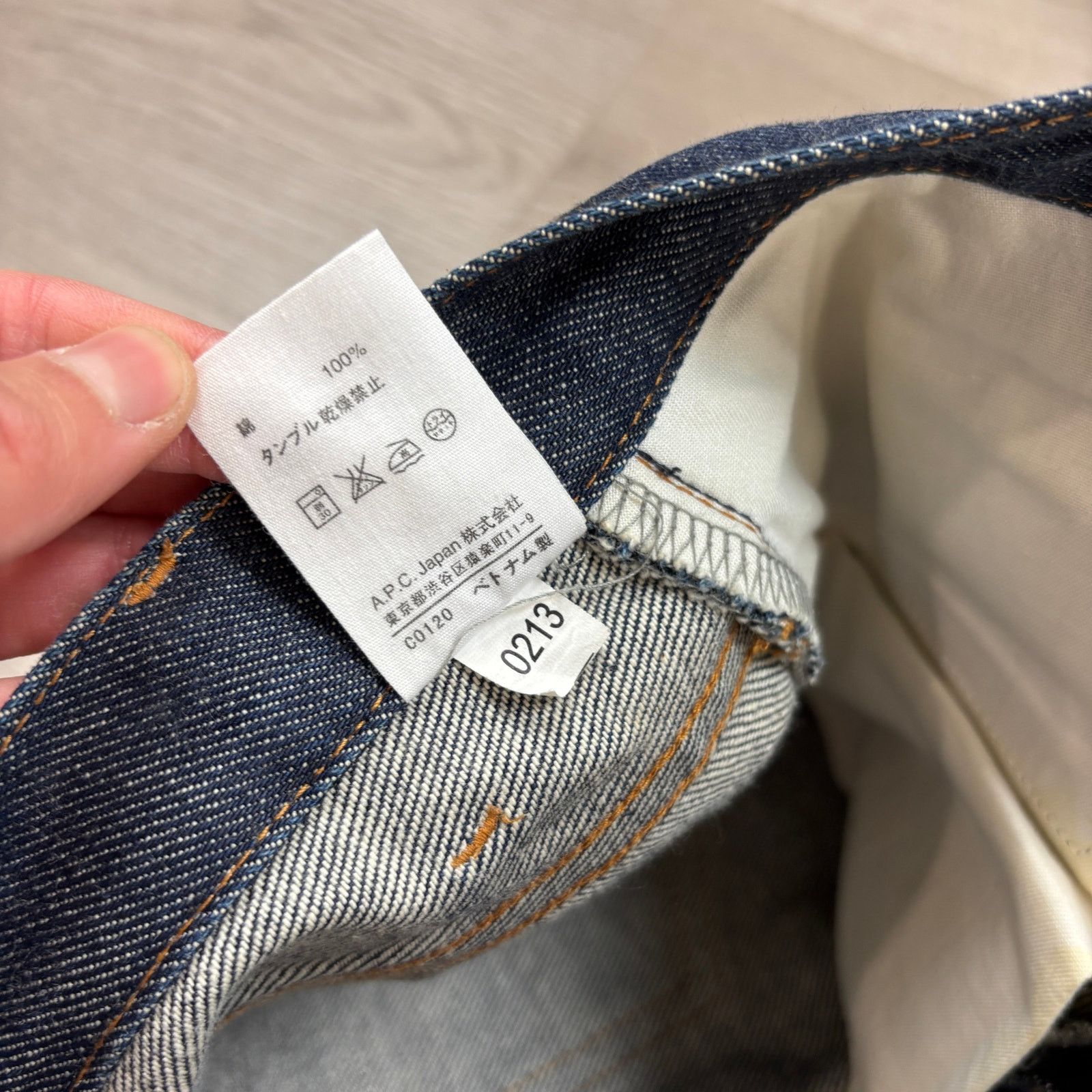 A.P.C. A.P.C. Petit New Standard Slim Fit Selvedge Jeans Mens 30x33 Size US 30 / EU 46 - 12 Thumbnail