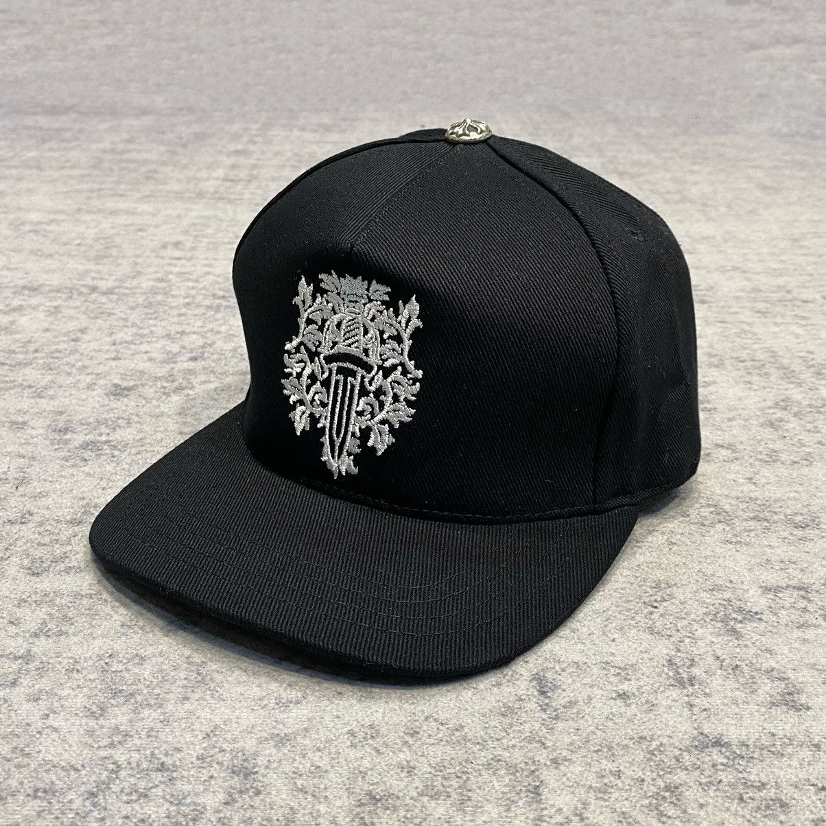 Chrome Hearts Chrome Hearts Dagger Denim Baseball Hat Black