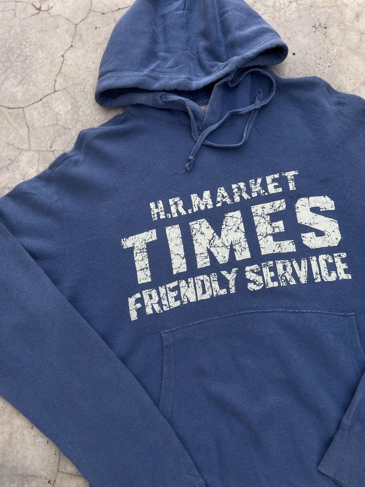Blue Blue Japan HR MARKET Spell Out Classic Hoodie Size US L / EU 52-54 / 3 - 2 Thumbnail