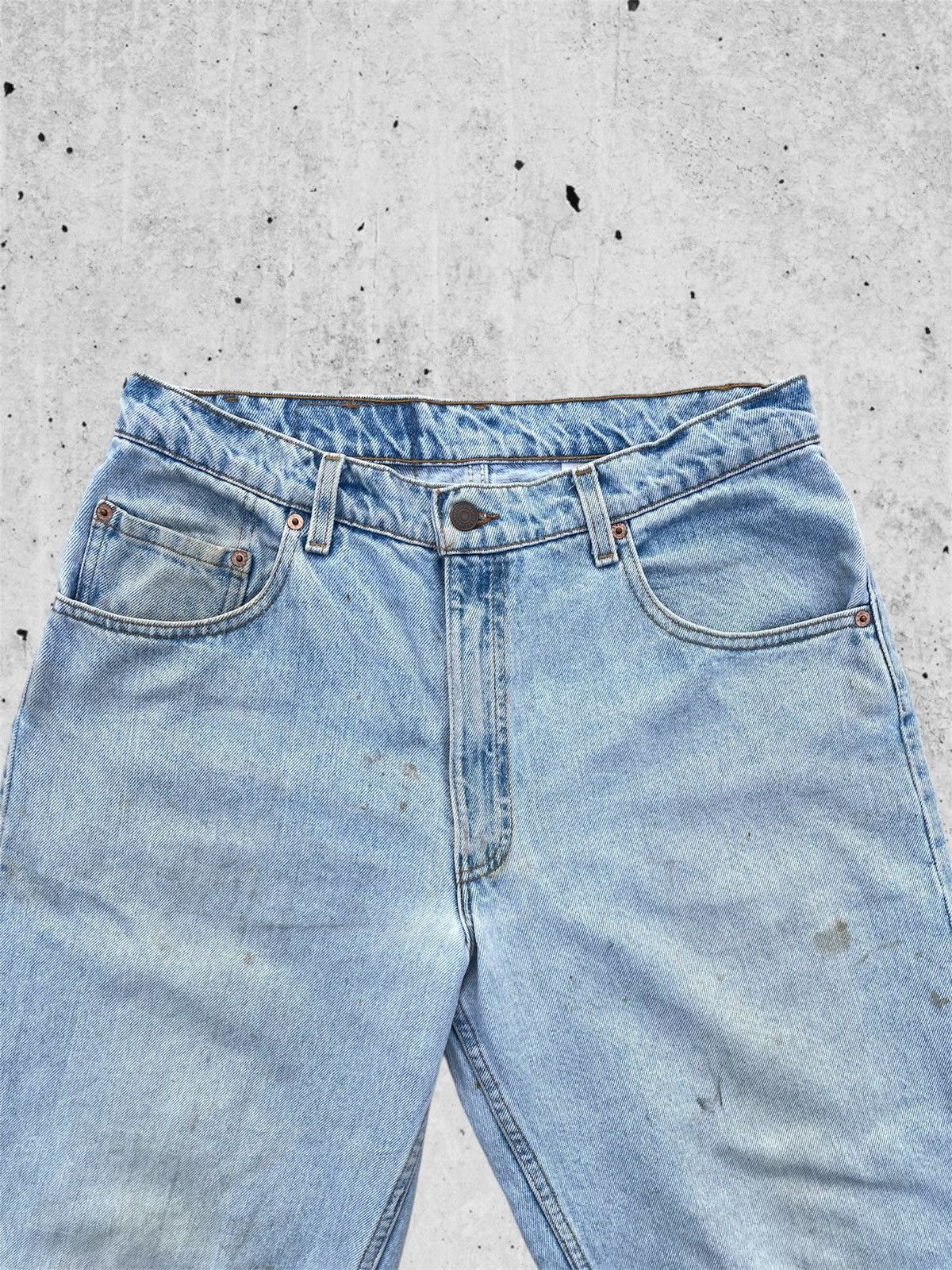 Jean × Levi's 🔥 Levi's 560 Rusty Distressed Denim W32🔥 Size US 32 / EU 48 - 3 Thumbnail