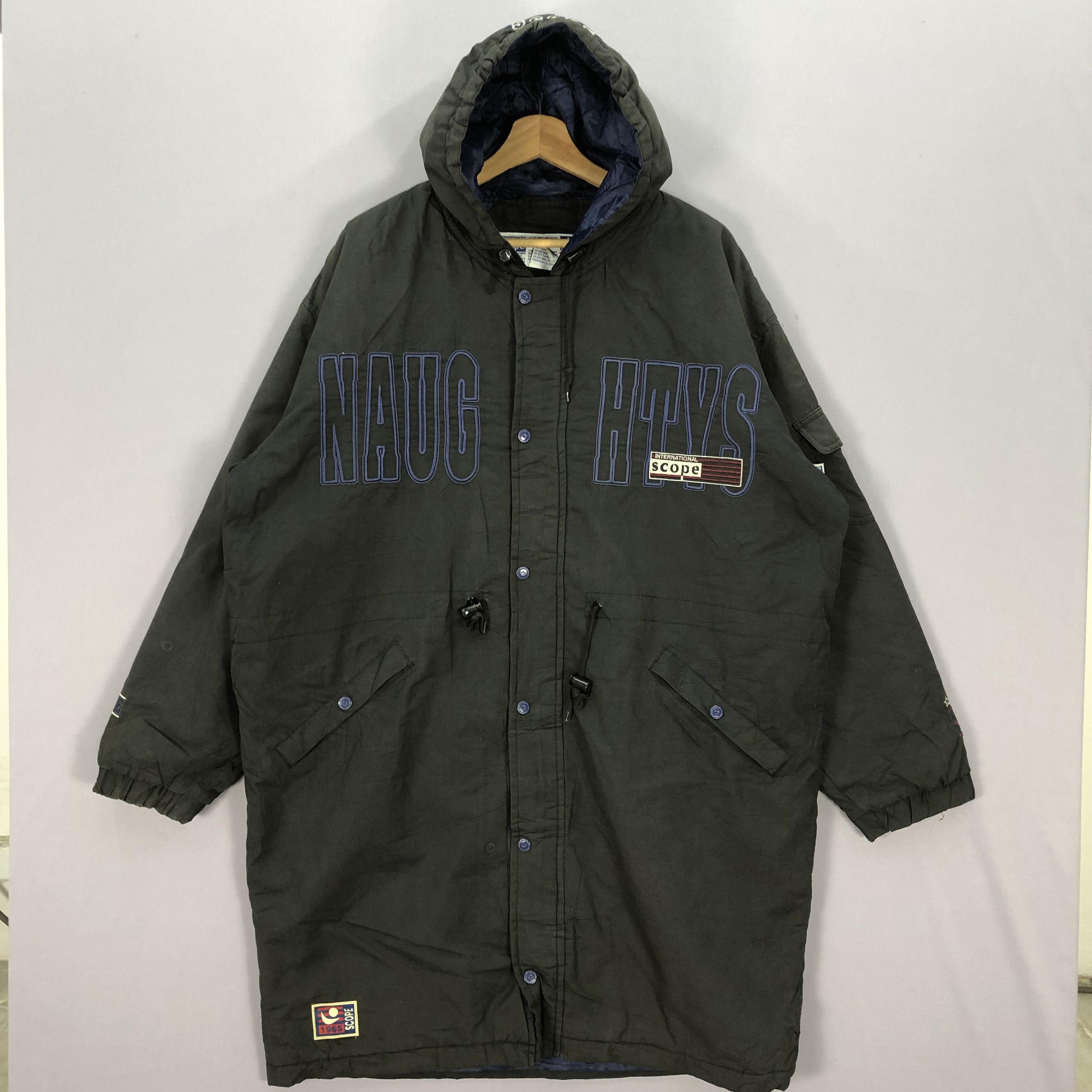Vintage Vintage Scope Naughtys Hoodie Windbreaker Coach Jackets Size US L / EU 52-54 / 3 - 1 Thumbnail