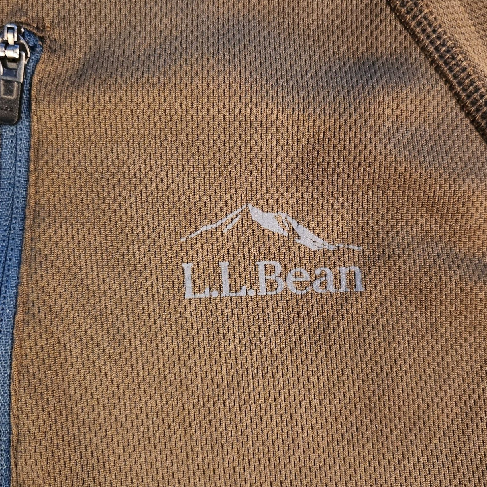 Vintage VINTAGE L.L. Bean Ridge Runner 1/4 Zip Pullover Men M Olive Performance Slight Fitted Shirt Size US M / EU 48-50 / 2 - 4 Thumbnail