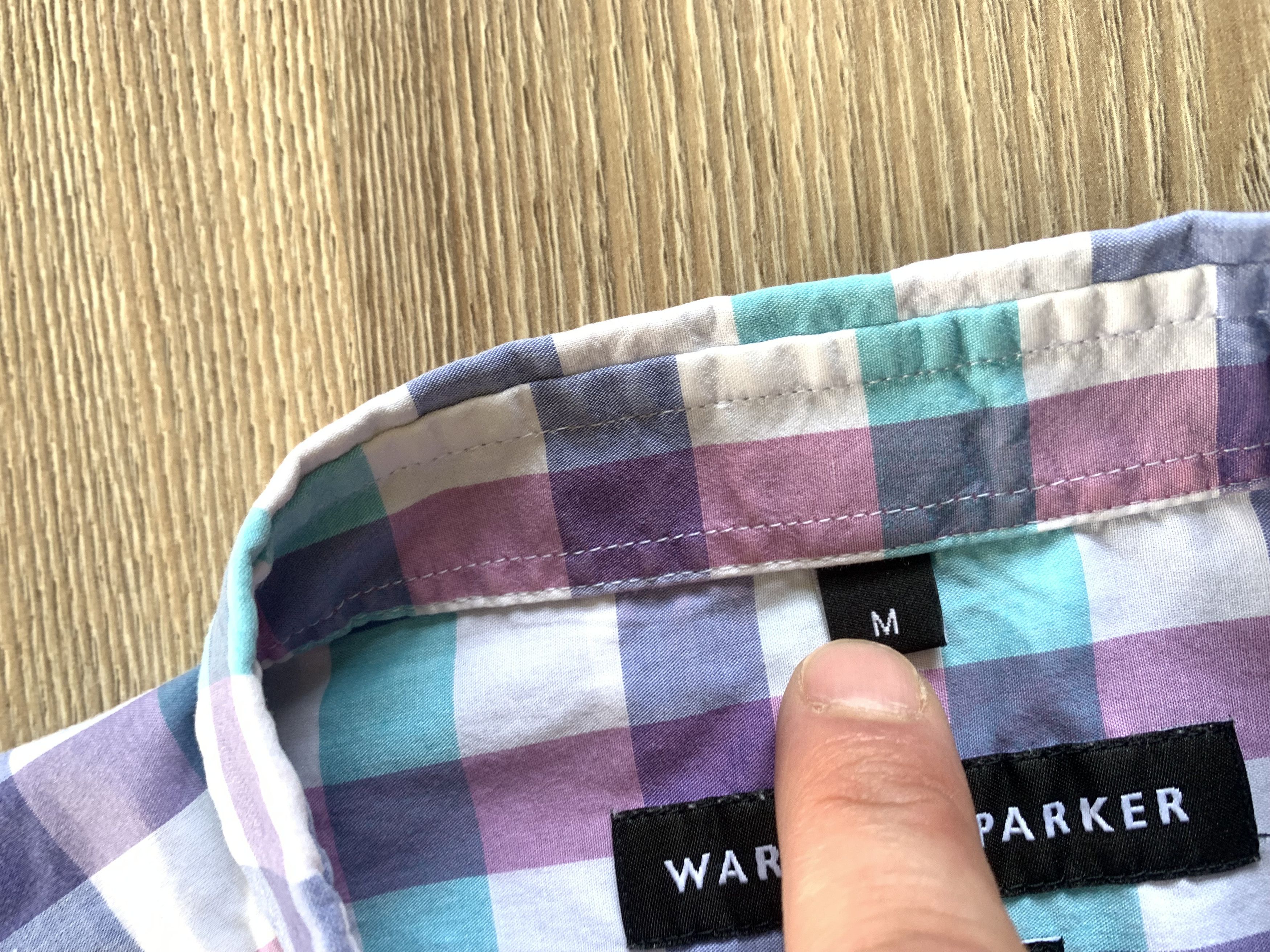 Other Warren & Parker Mens Plaid Cotton Shirt Size US M / EU 48-50 / 2 - 6 Thumbnail